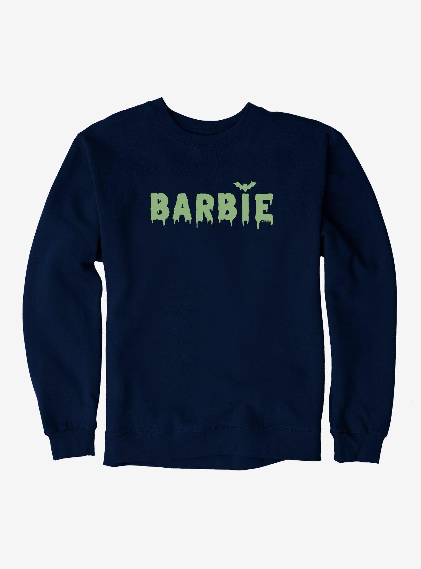 Barbie Haloween Drip Bat Logo Sweatshirt, , hi-res