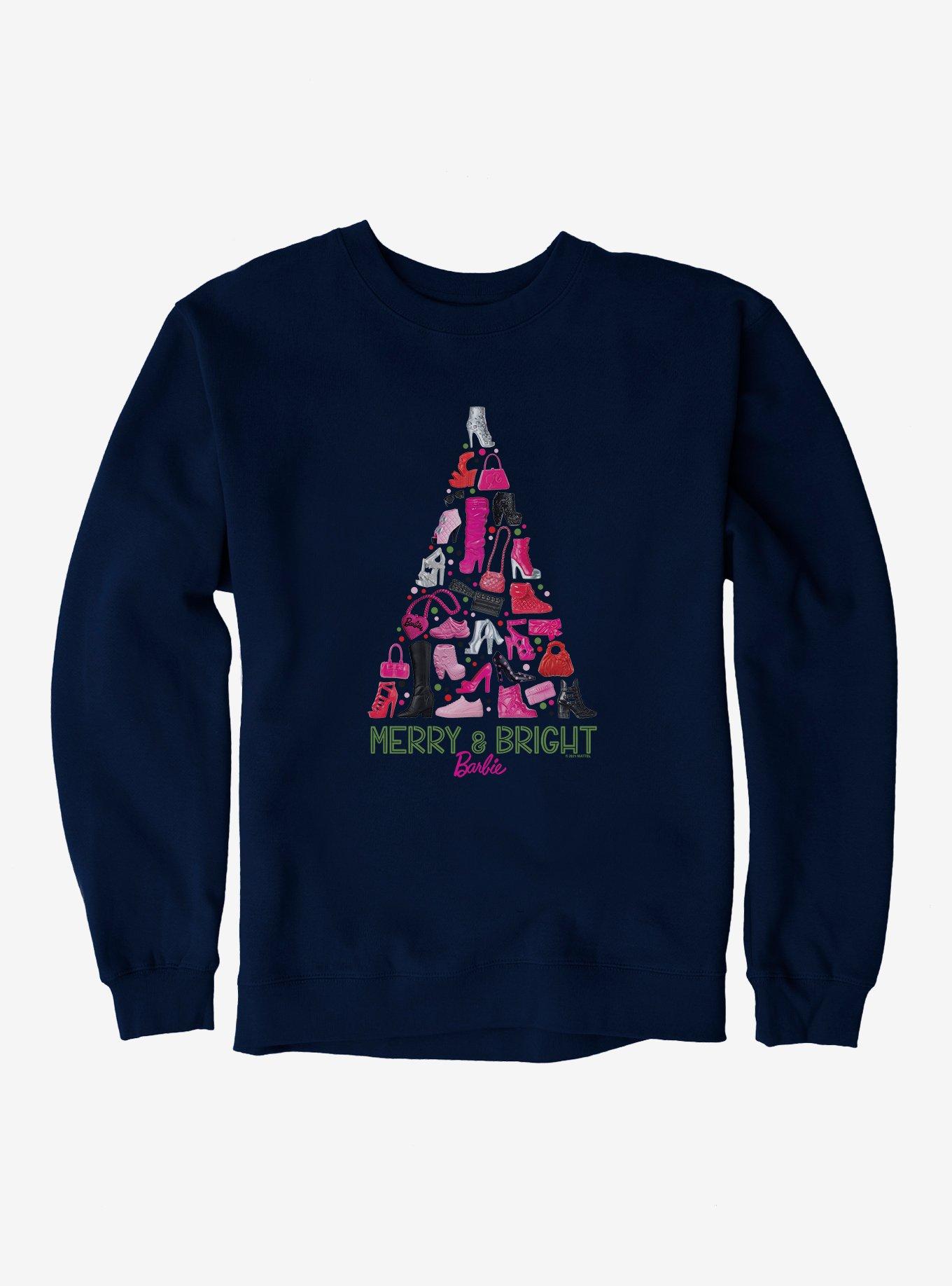 Barbie Holiday Merry And Bright Sweatshirt Hot Topic