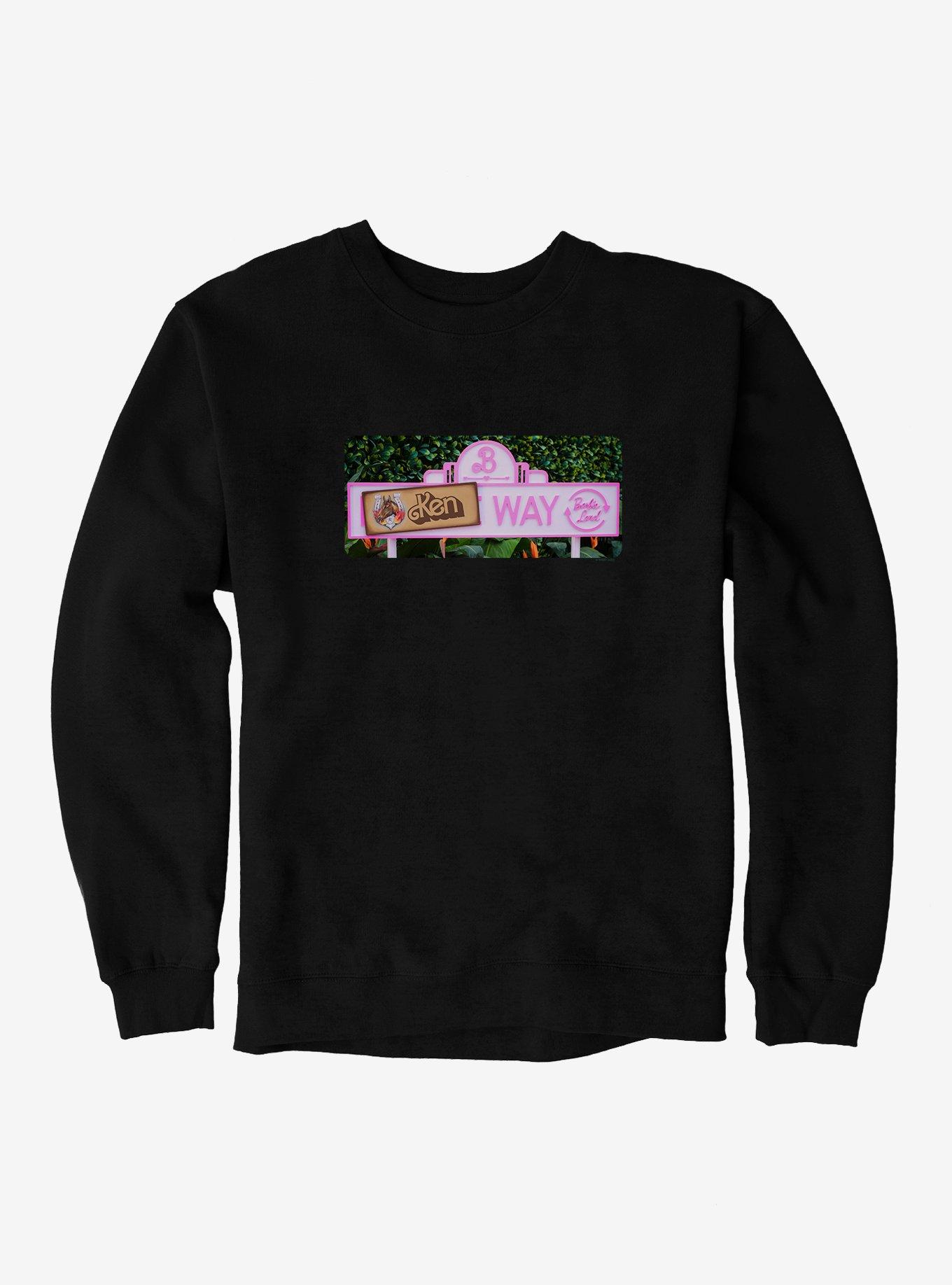 Barbie Movie Ken Way Street Sign Sweatshirt, , hi-res