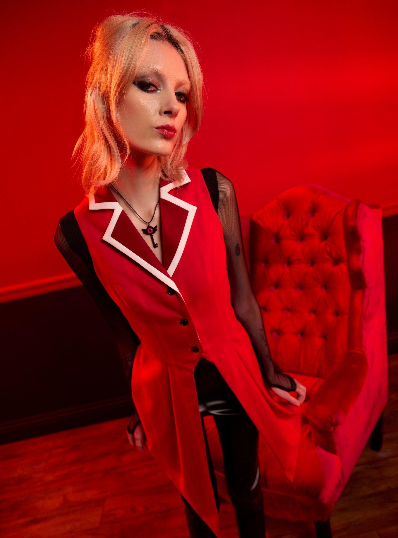 Hazbin Hotel Alastor Waistcoat Vest, MULTI, hi-res
