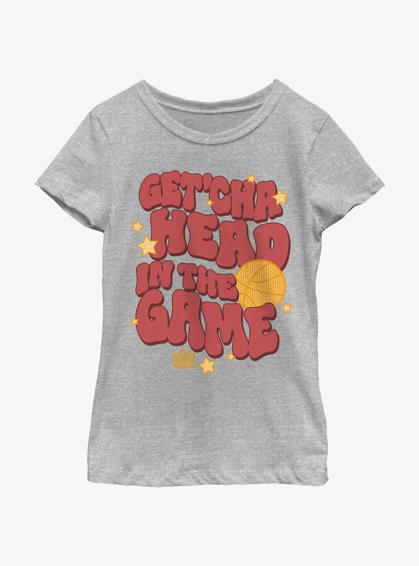 High School Musical Getcha Head In The Game Youth Girls T-Shirt, ATH HTR, hi-res