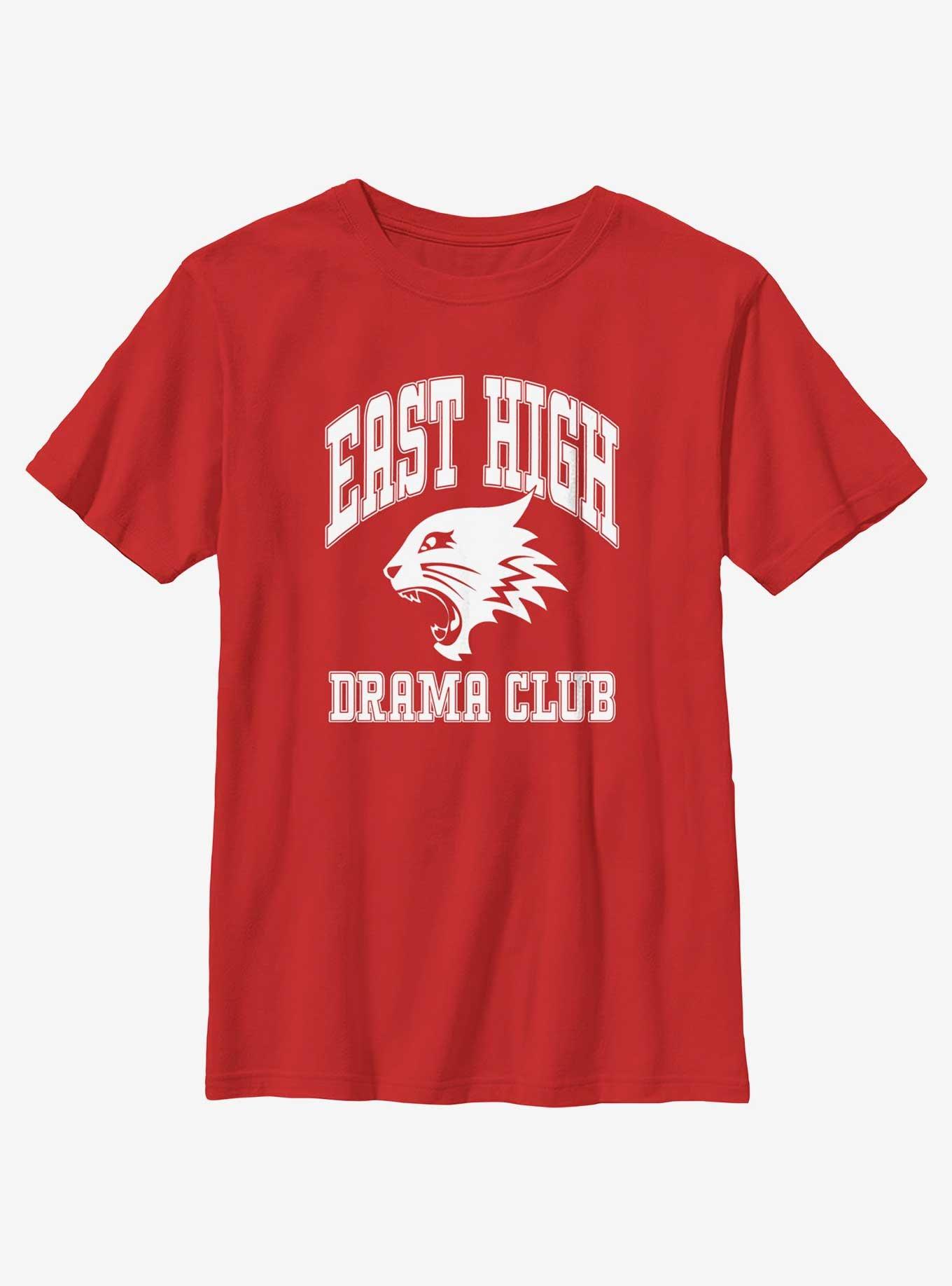 High School Musical East High Drama Club Collegiate Style Youth T-Shirt, , hi-res