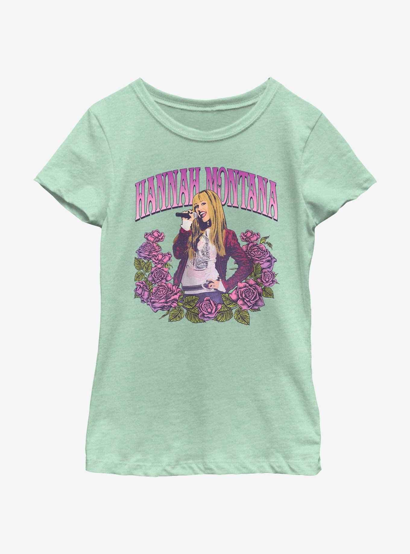 Hannah Montana Rose Portrait Youth Girls T-Shirt, , hi-res