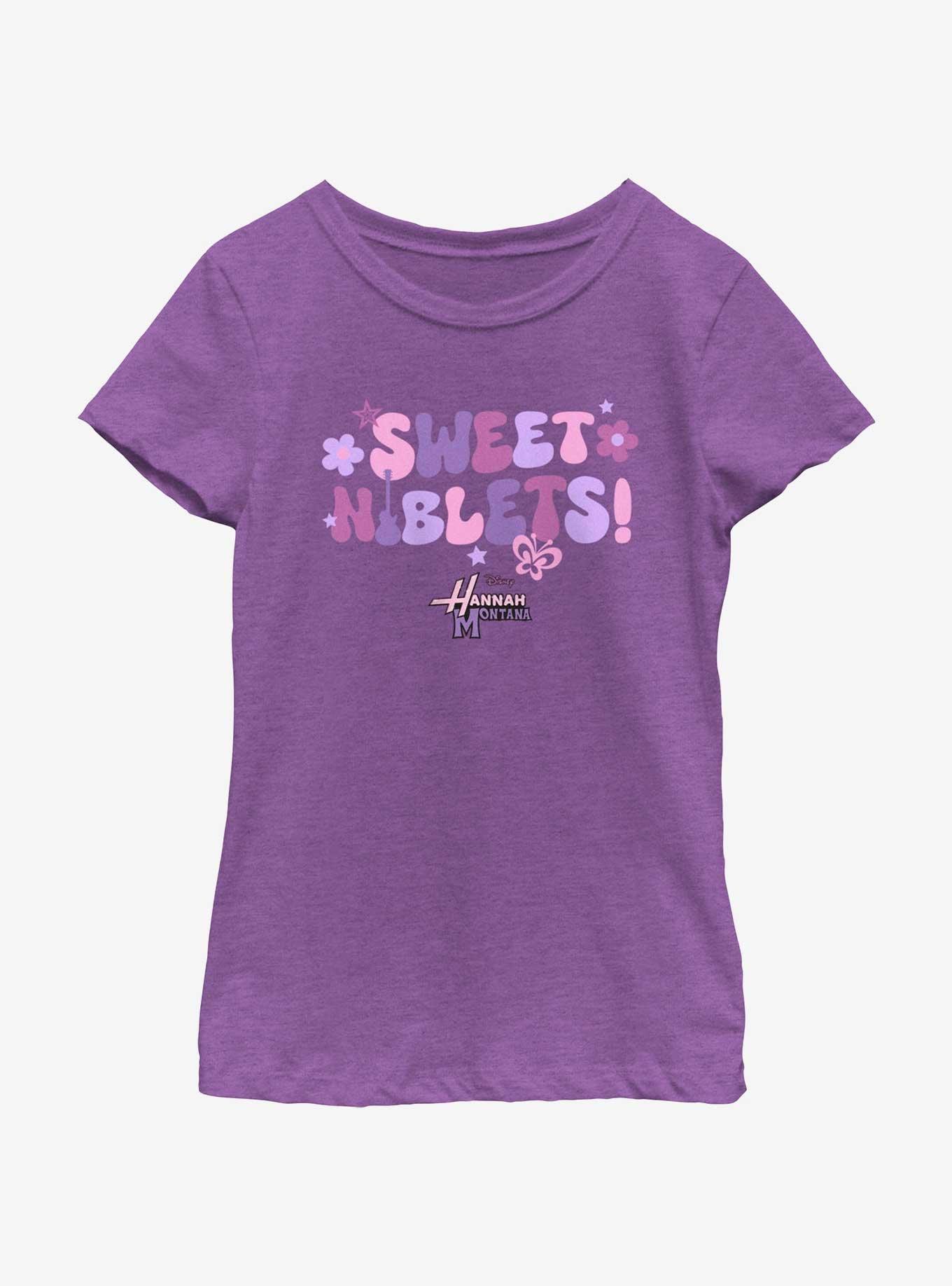 Hannah Montana Sweet Niblets Youth Girls T-Shirt, PURPLE BERRY, hi-res