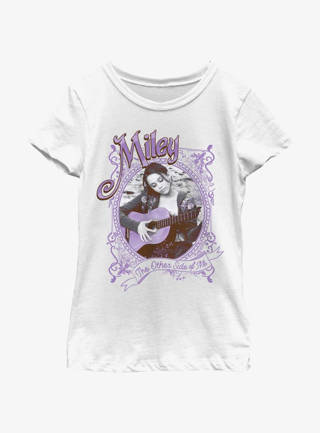 Hannah Montana Miley The Other Side Of Me Youth Girls T-Shirt, WHITE, hi-res