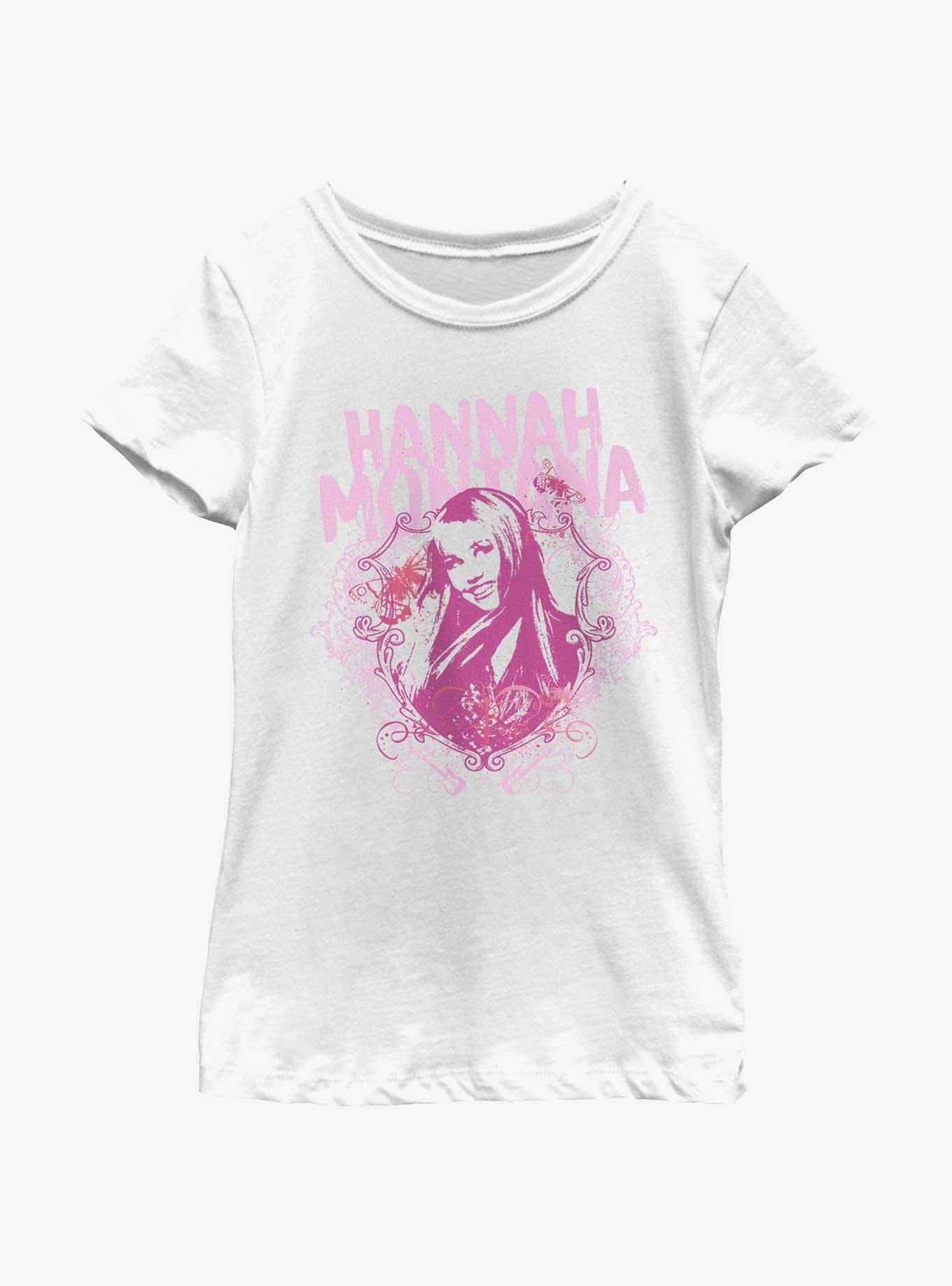 Hannah Montana Glam Portrait Youth Girls T-Shirt