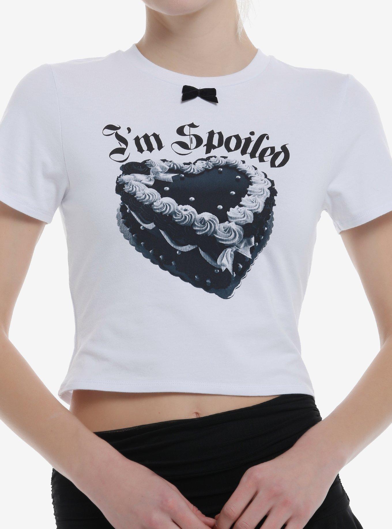 Cosmic Aura I'm Spoiled Cake Girls Baby T-Shirt, , hi-res