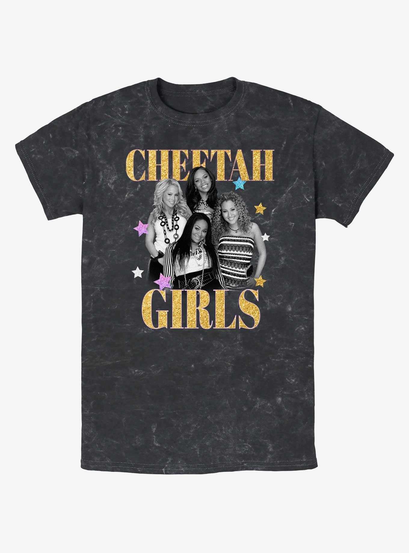 Cheetah Girls Group Portrait Mineral Wash T-Shirt, , hi-res