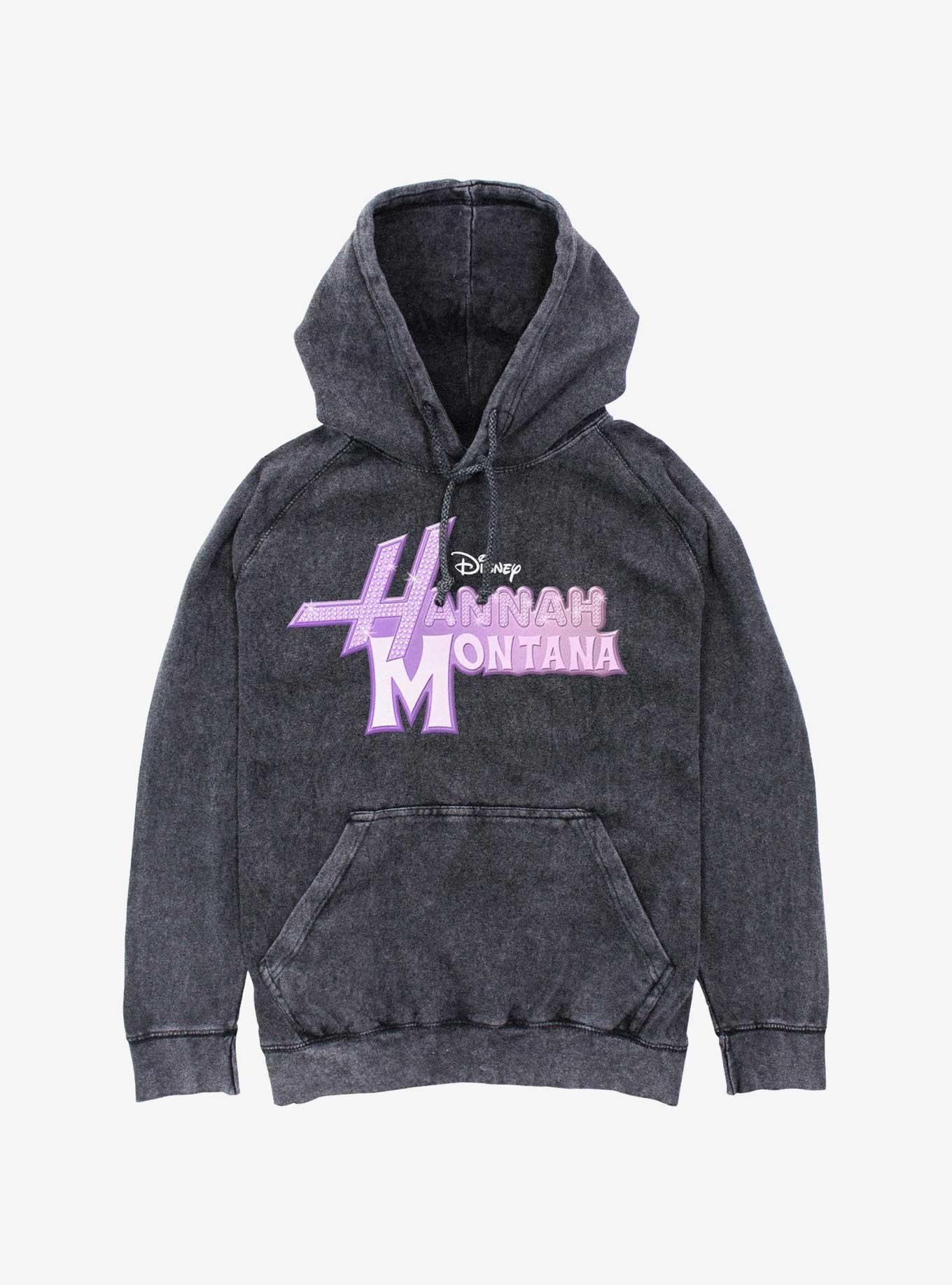 Hannah Montana Rock Star Logo Mineral Wash Hoodie | Her Universe