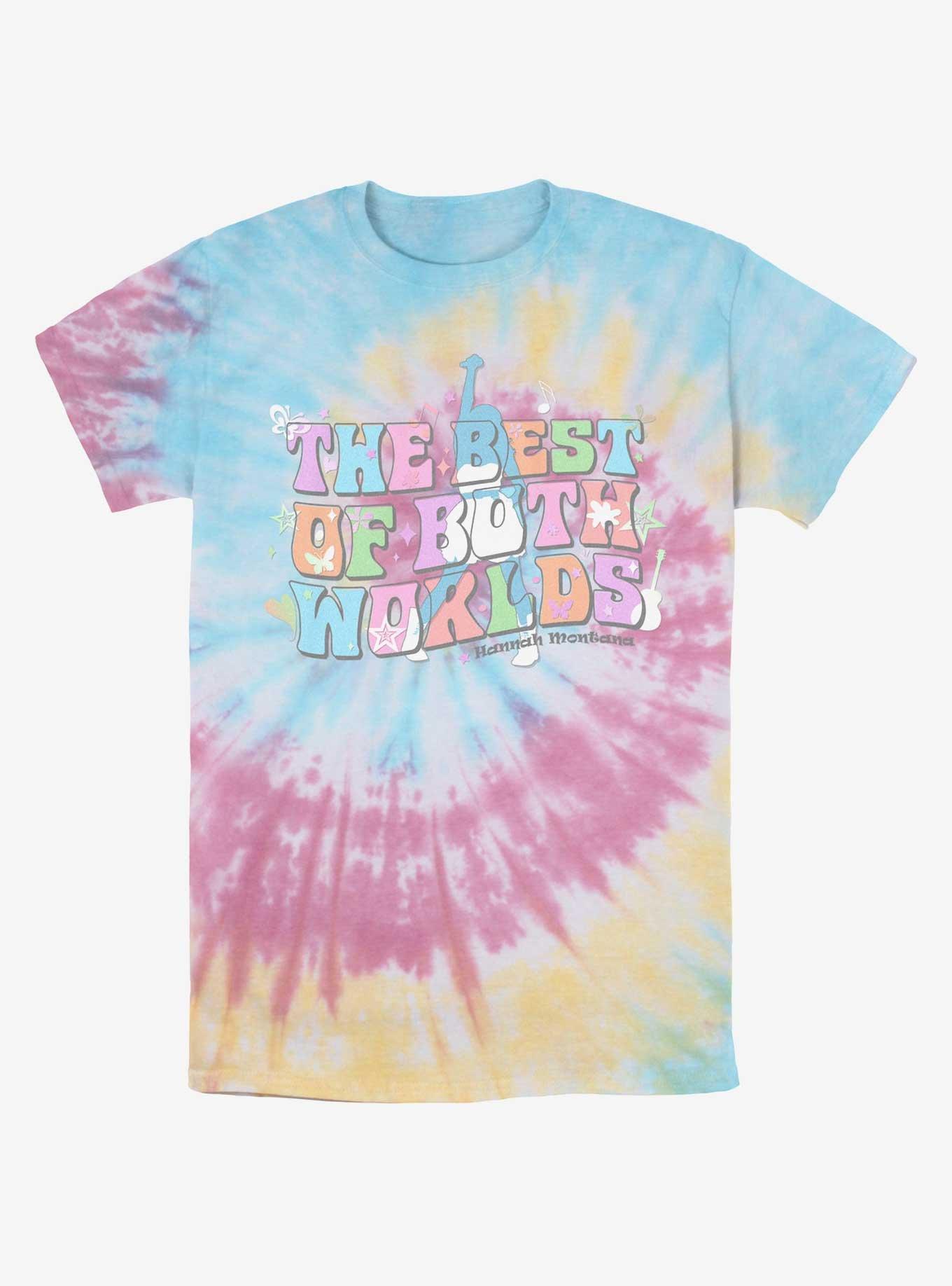 Hannah Montana Best Of Both Worlds Groovy Tie-Dye T-Shirt, BLUPNKLY, hi-res view 1
