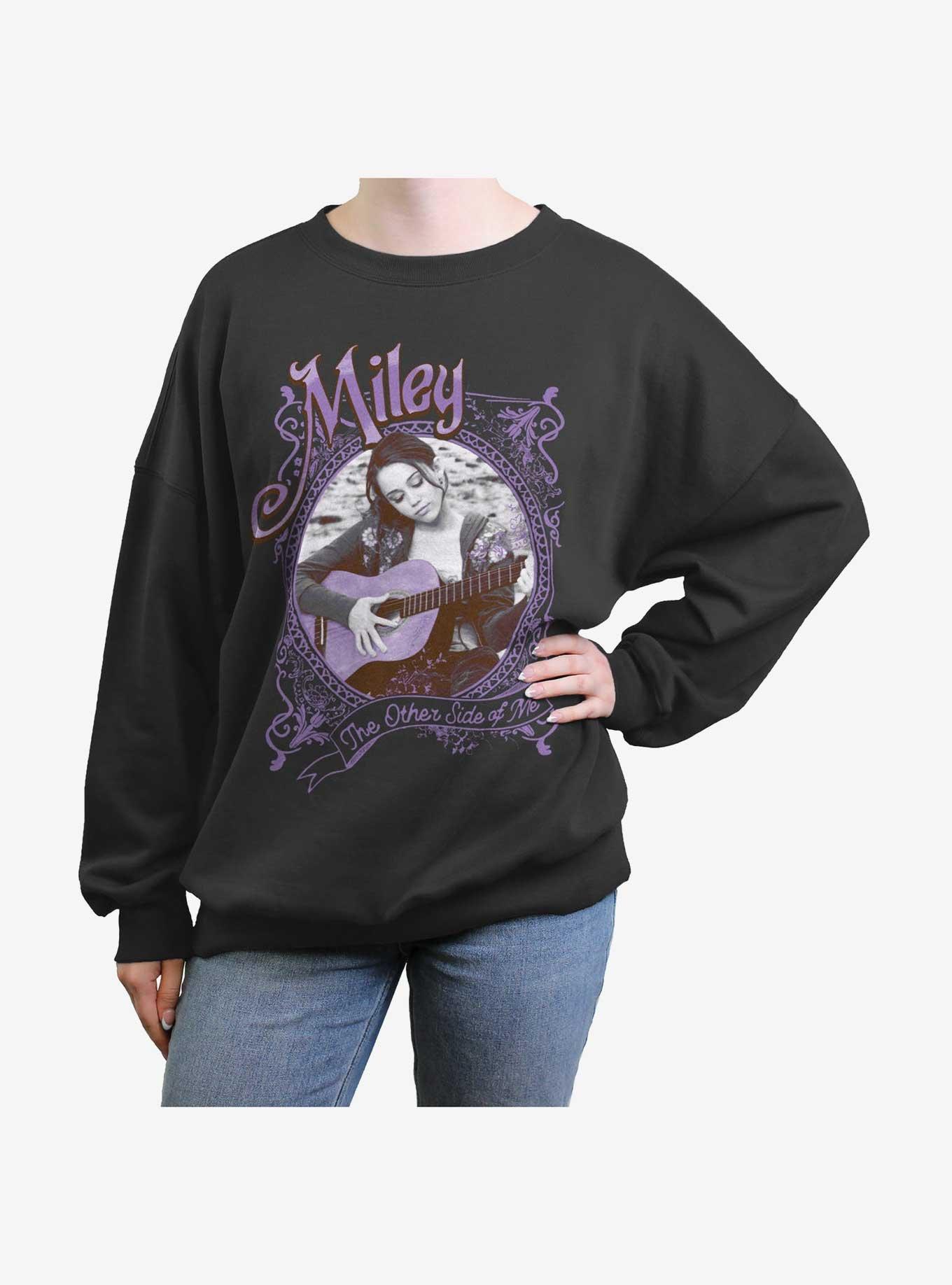 Hannah Montana Miley The Other Side Of Me Womens Oversized Sweatshirt, , hi-res