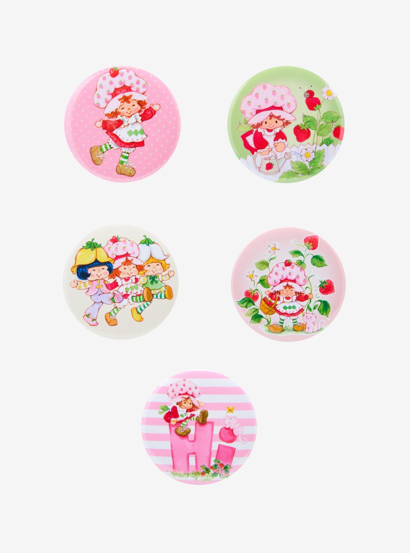 Strawberry Shortcake Characters Blind Box Button Set, , hi-res