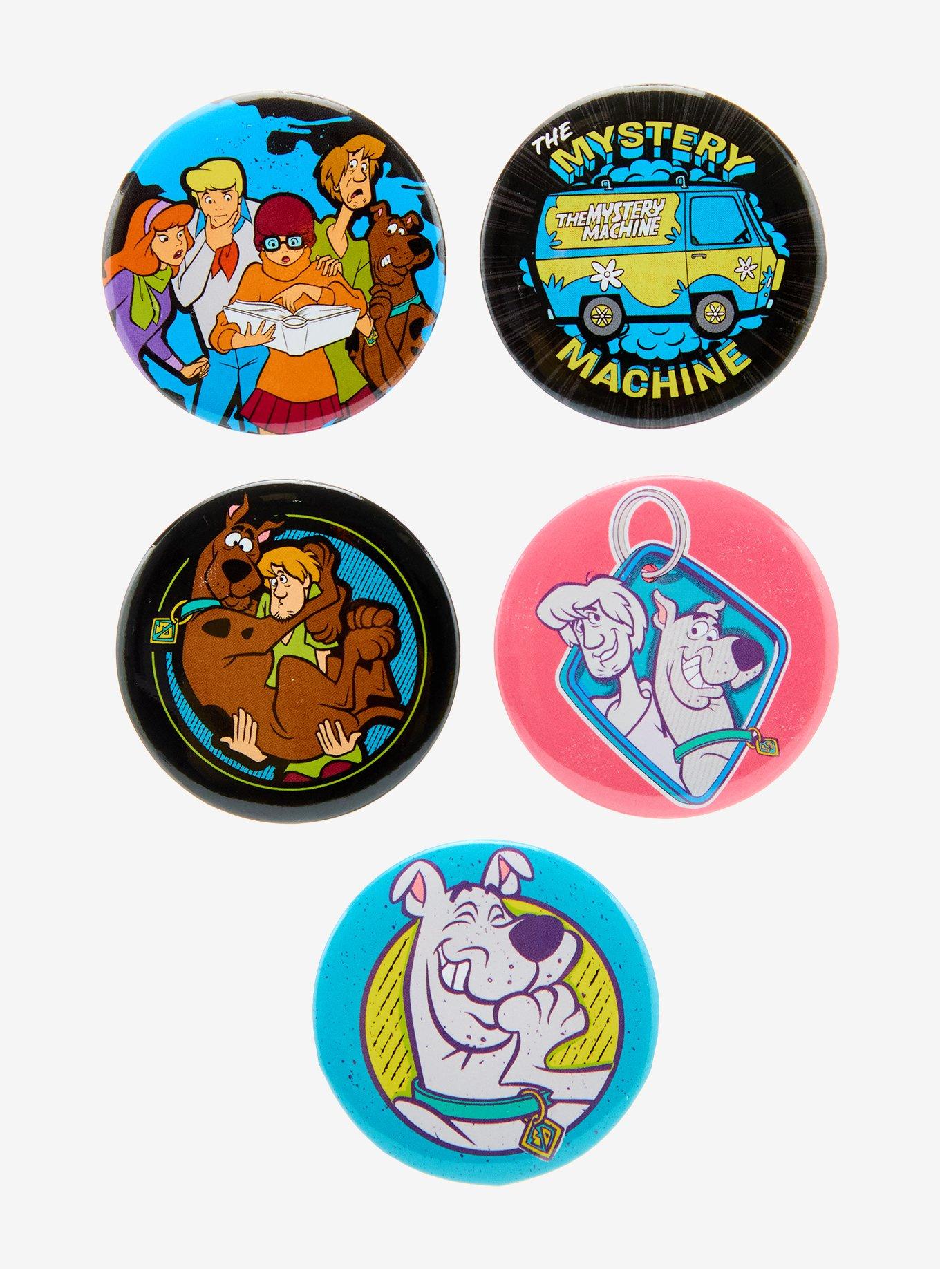 Scooby-Doo! Retro Blind Box Button Set, , hi-res