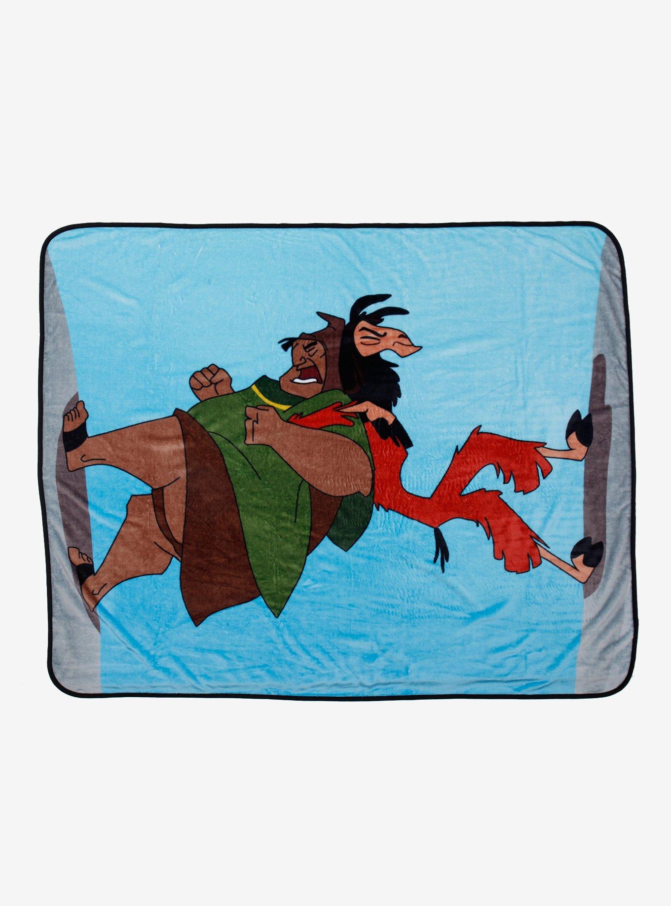 Disney The Emperor's New Groove Kuzco & Pacha Climbing Scene Fleece Throw - BoxLunch Exclusive, , hi-res