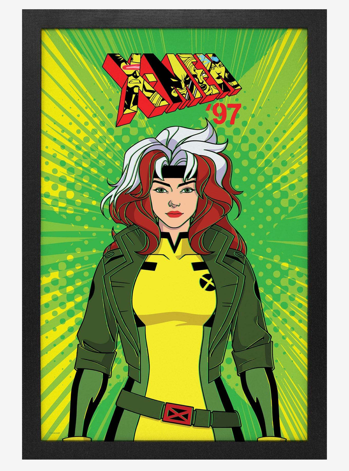 Marvel X-Men Rogue Portrait '97 Wood Wall Art