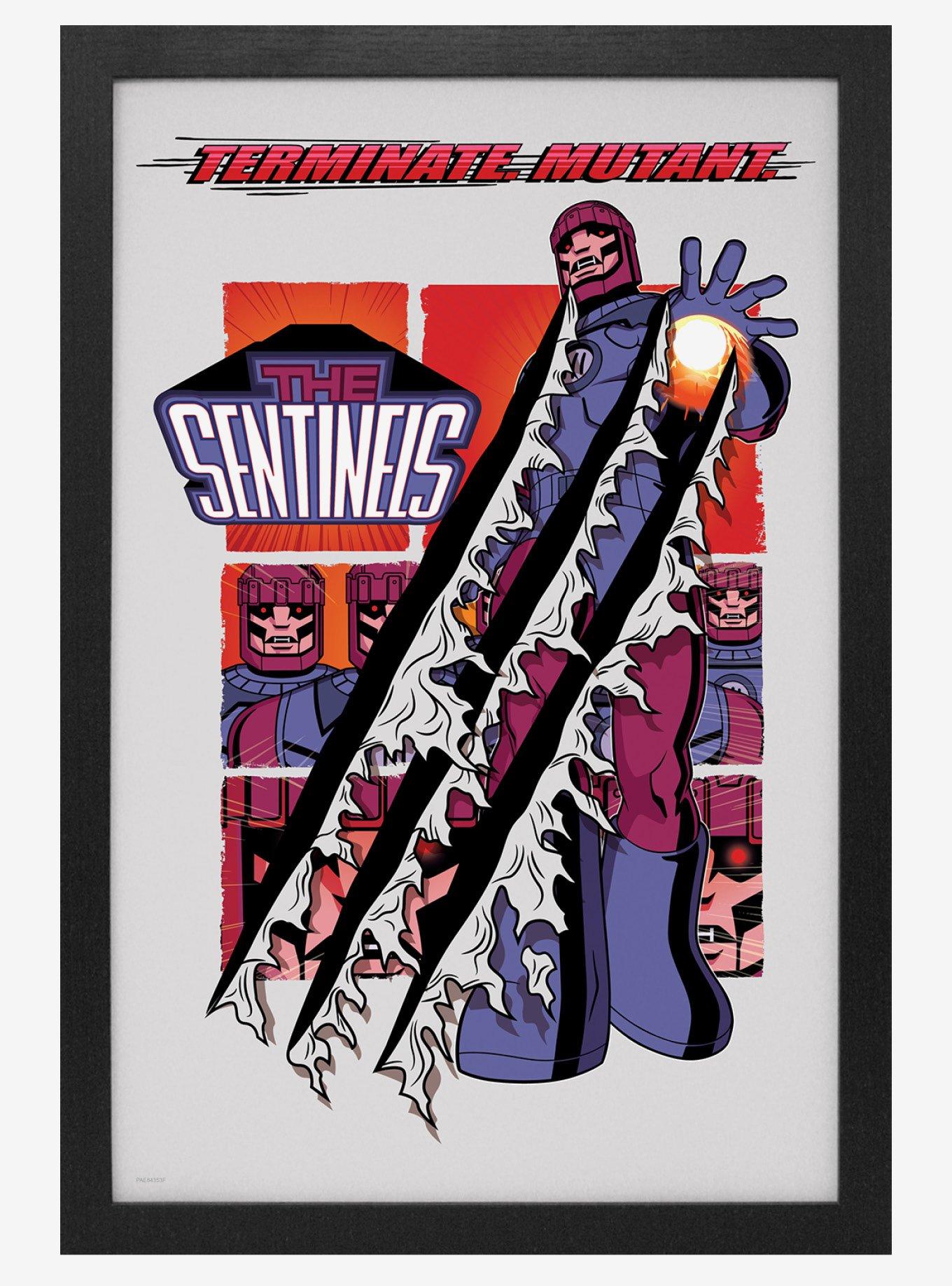 Marvel X-Men Sentinels '97 Wood Wall Art, , hi-res