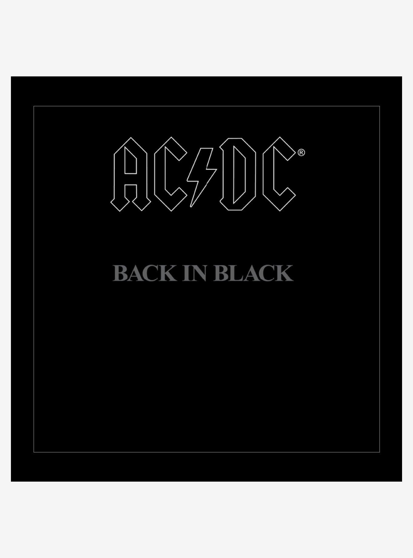 AC/DC Back in Black Plexi Framed Poster, , hi-res