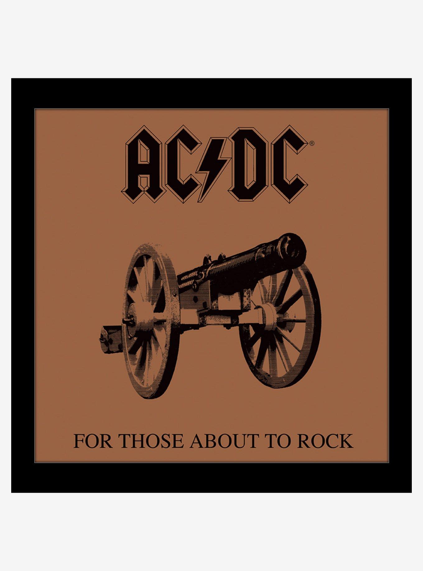 AC/DC For Those About to Rock Plexi Framed Poster, , hi-res