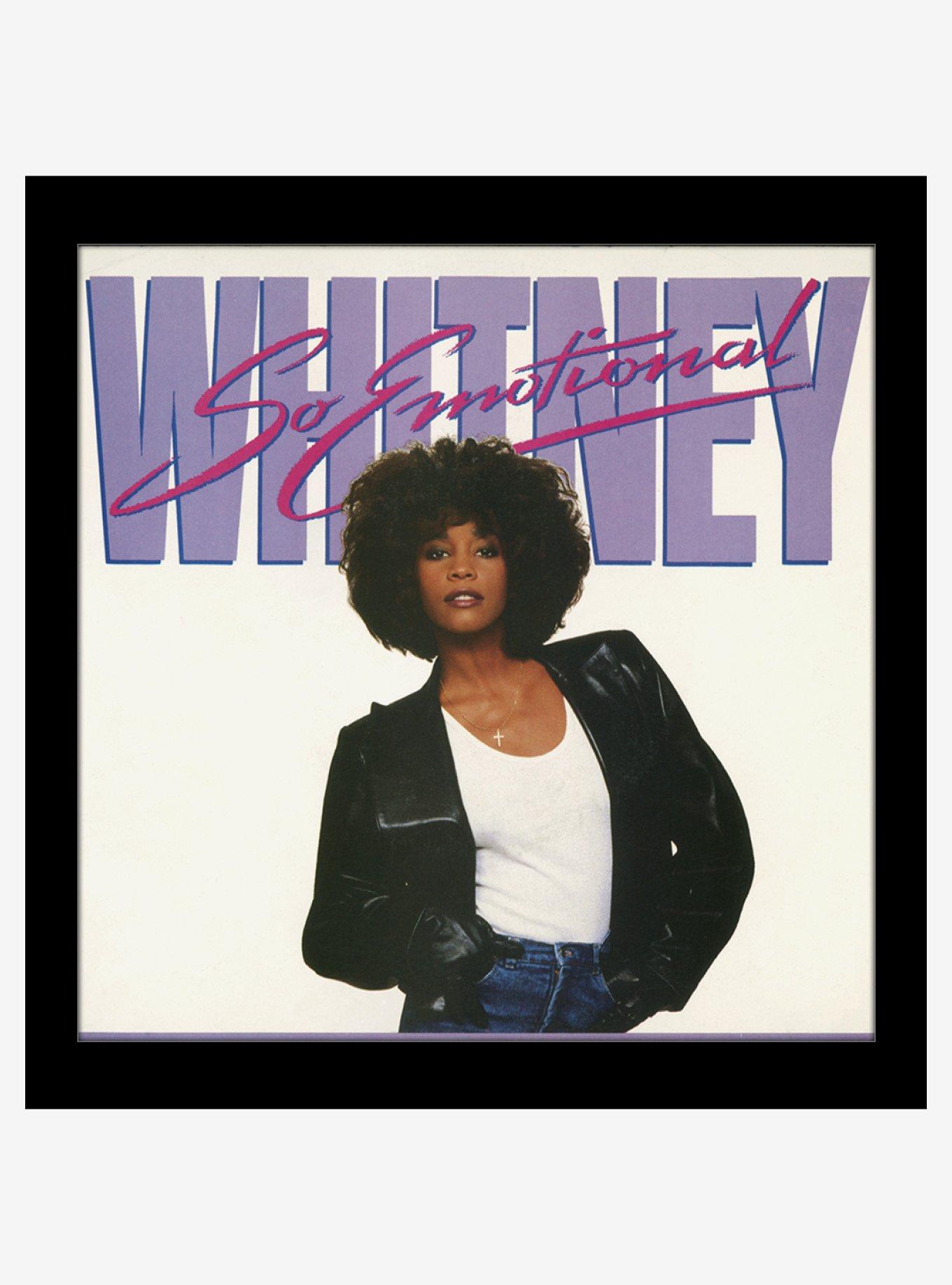 Whitney Houston So Emotional Plexi Framed Poster, , hi-res