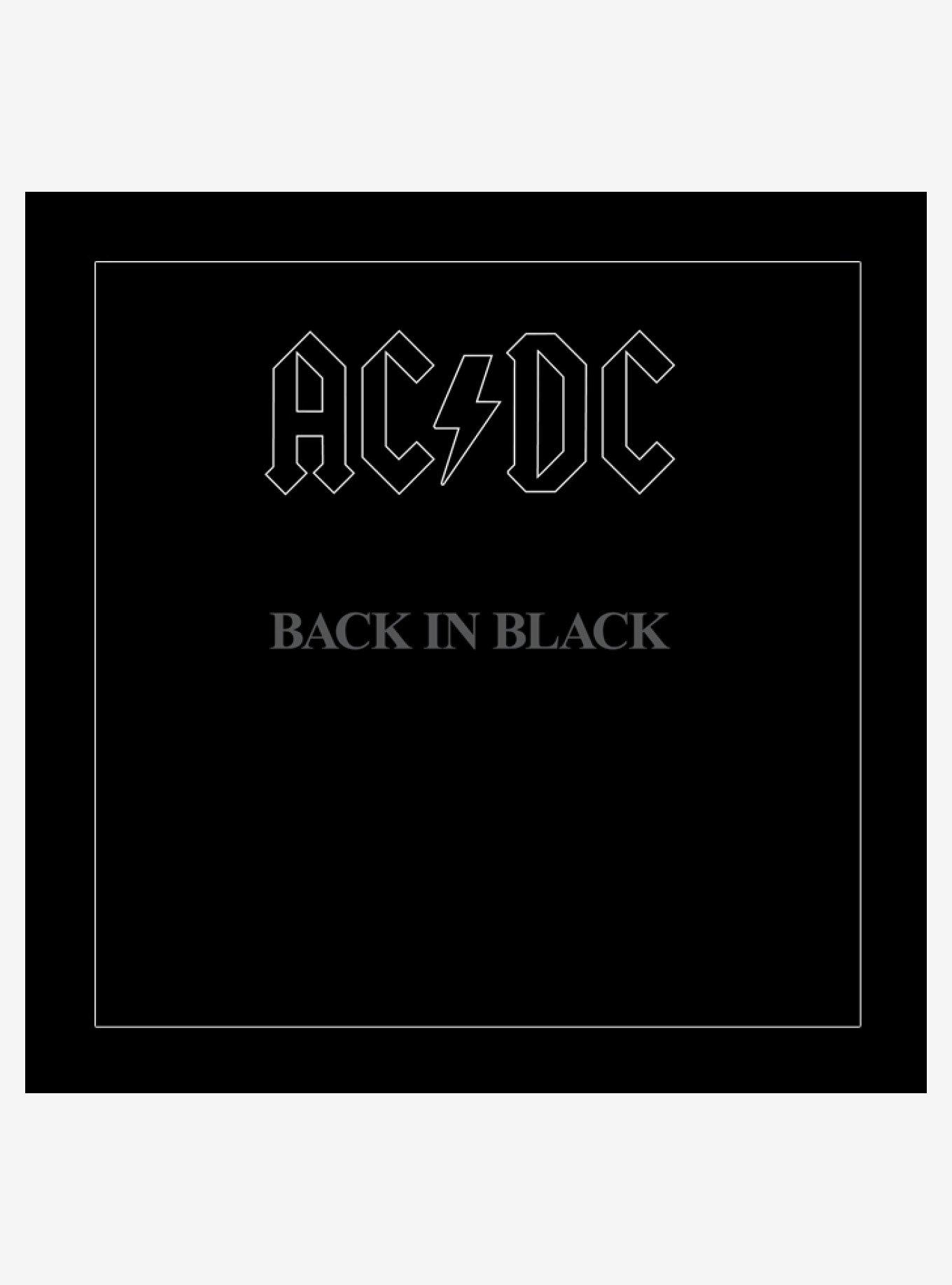 AC/DC Back in Black Wood Wall Art, , hi-res