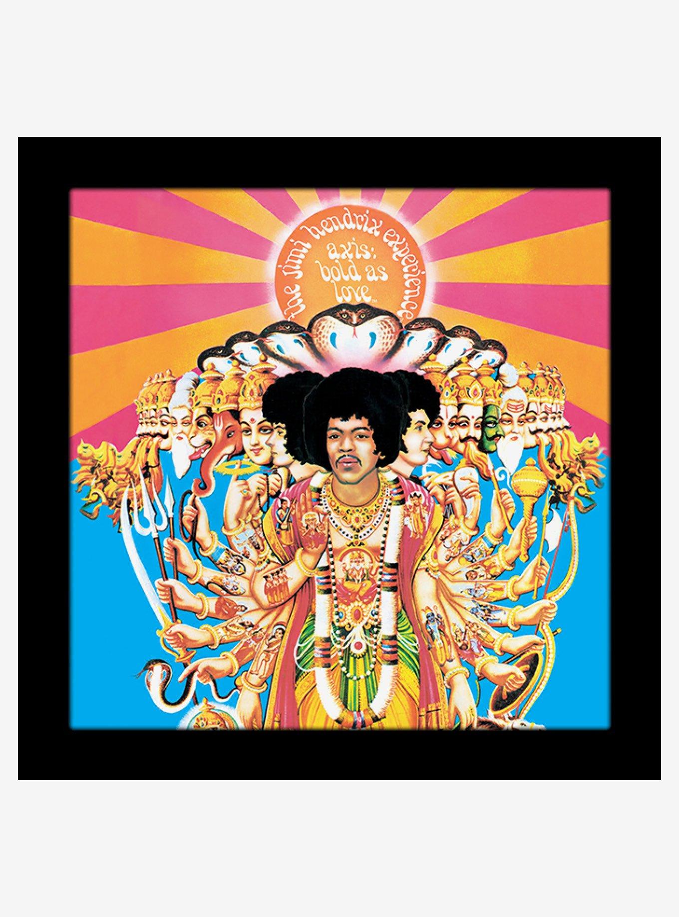 Jimi Hendrix Axis Bold As Lo Wood Wall Art, , hi-res