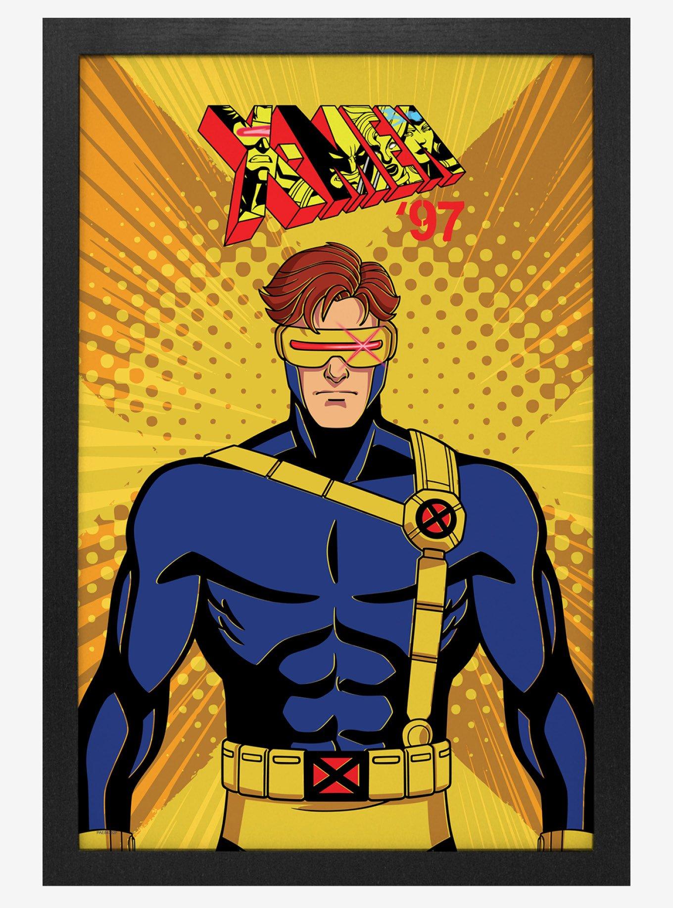 Marvel X-Men Cyclops Portrait '97 Wood Wall Art, , hi-res