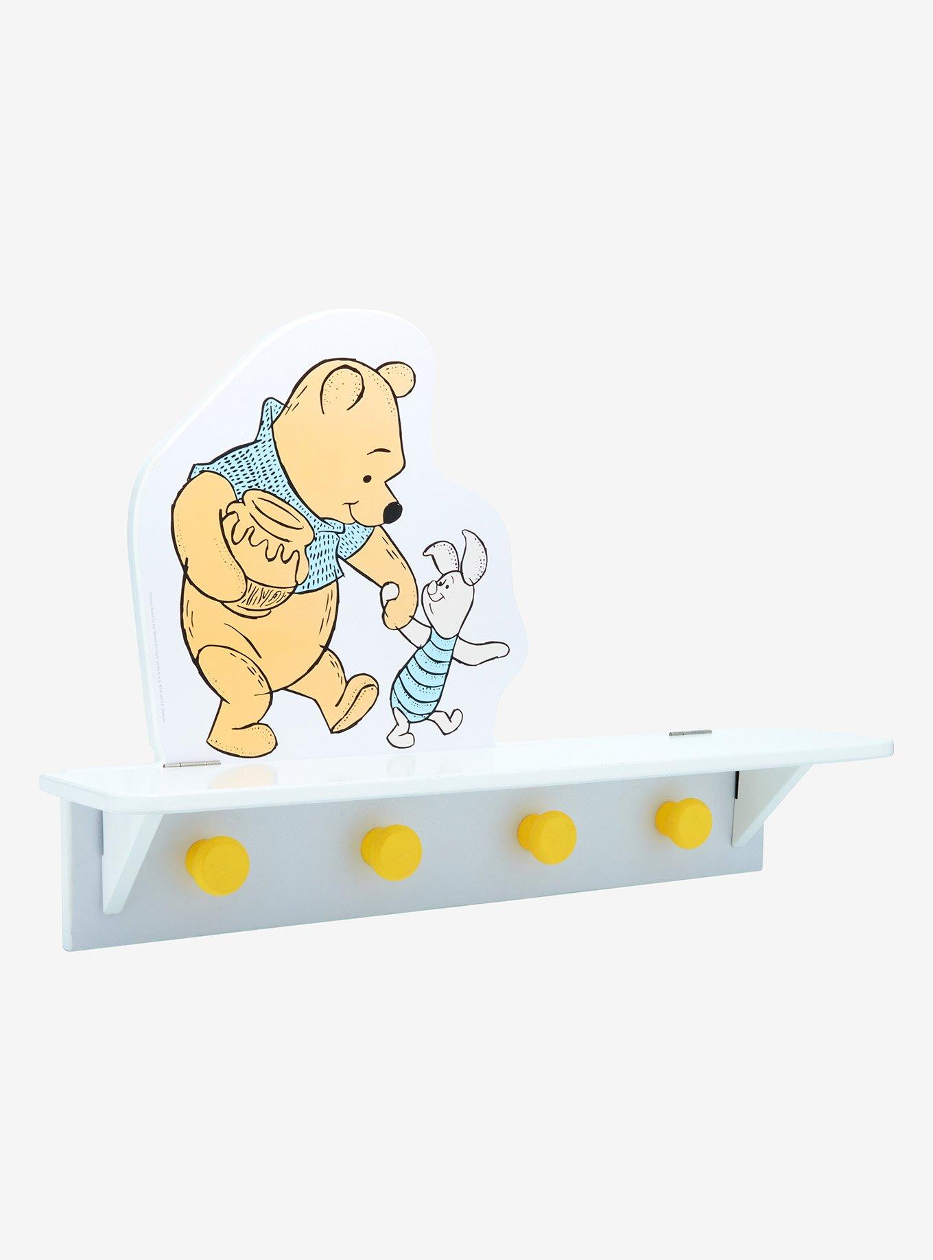 Disney Winnie the Pooh Piglet & Pooh Bear Shelf, , hi-res