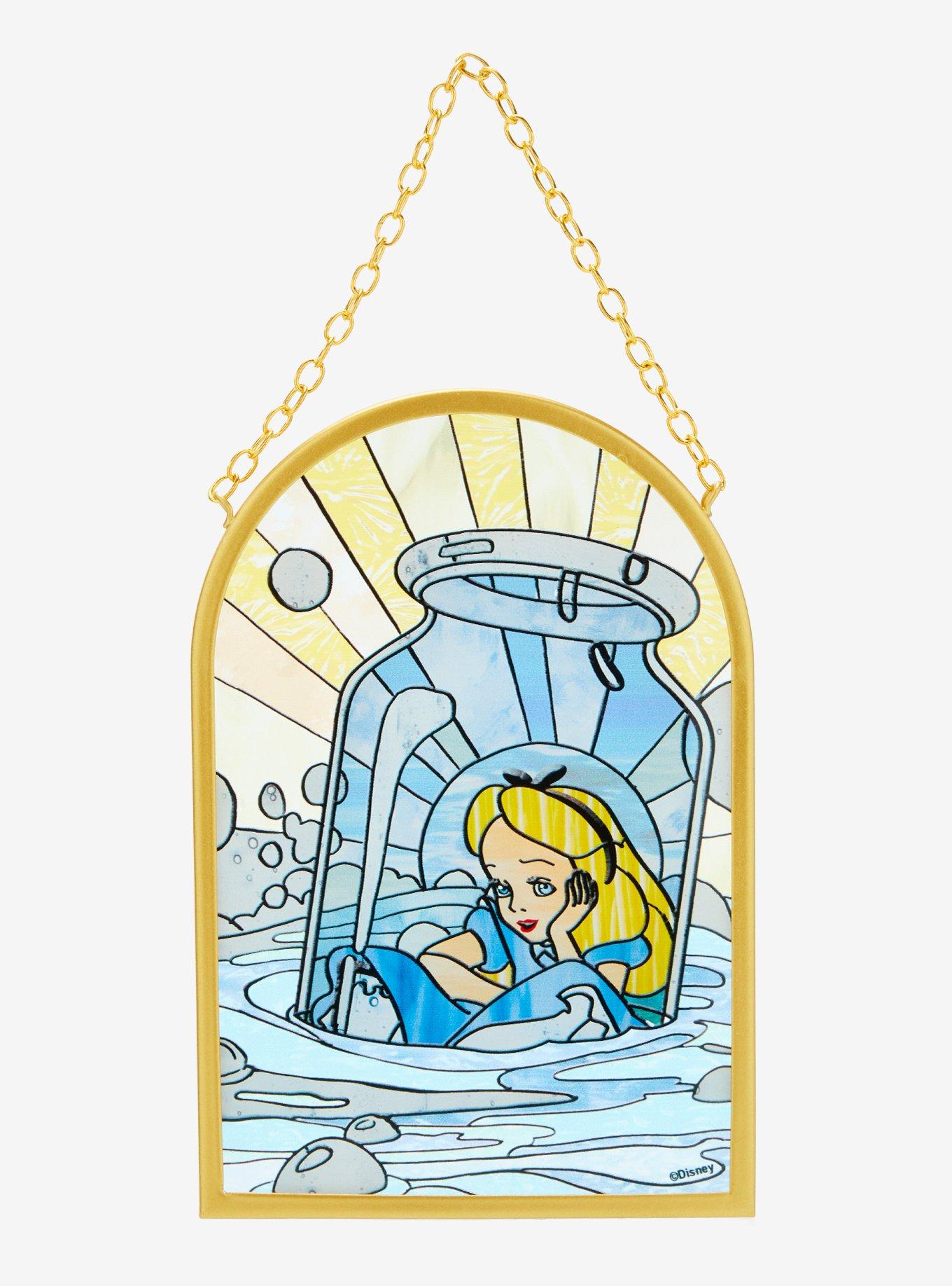 ステンドグラス　Alice in wonderland パネル ステンドグラス Alice in wonderland パネル ステンドグラス