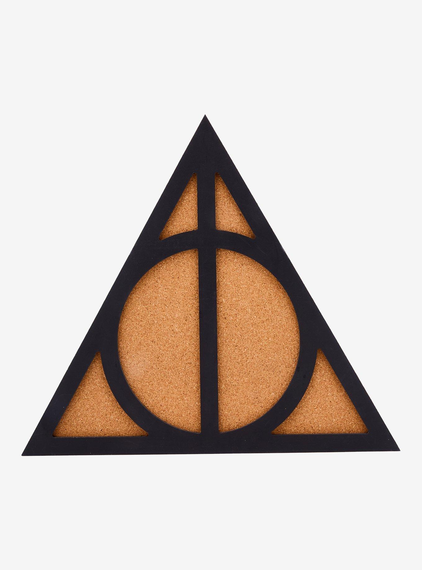 Harry Potter Deathly Hallows Figural Corkboard - BoxLunch Exclusive, , hi-res