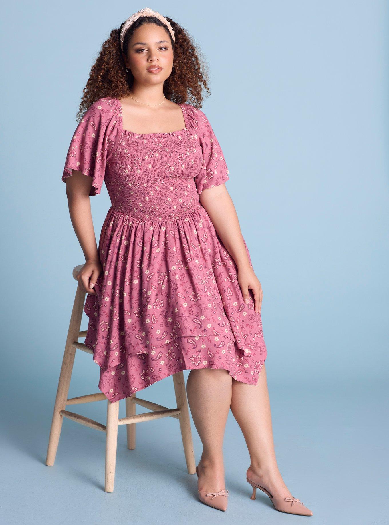 Disney Pixar Toy Story Paisley Plus Size Dress — BoxLunch Exclusive, , hi-res