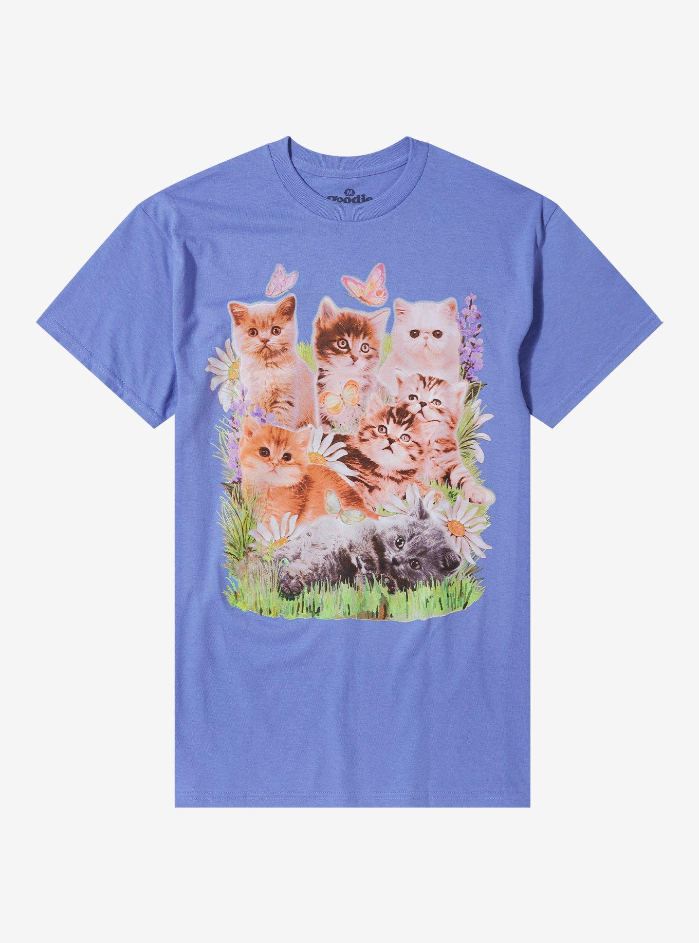 Kitten Garden T-Shirt By Goodie Two Sleeves, , hi-res