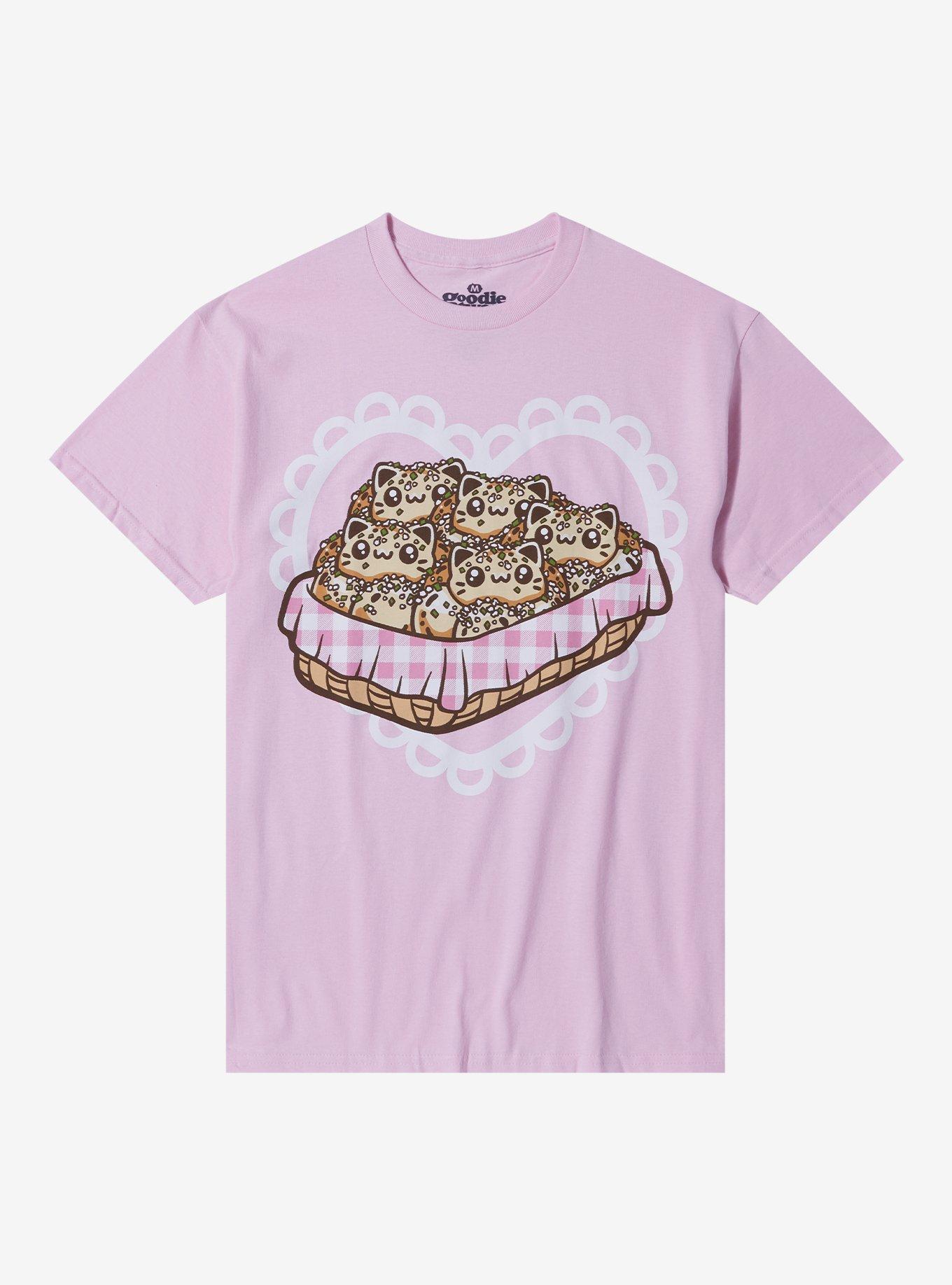 Garlic Bread Cats T-Shirt By Goodie Two Sleeves, , hi-res