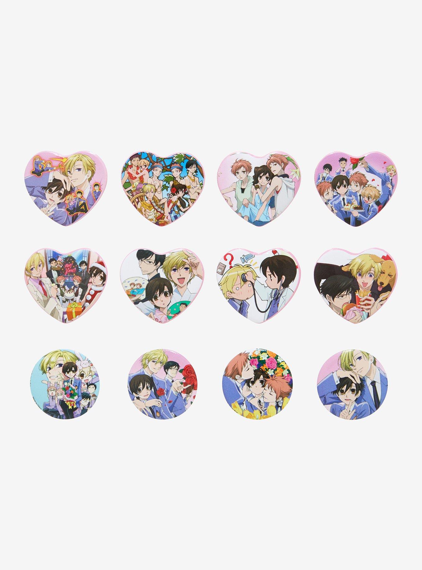 Ouran High School Host Club Blind Bag Mini Button Set, , hi-res