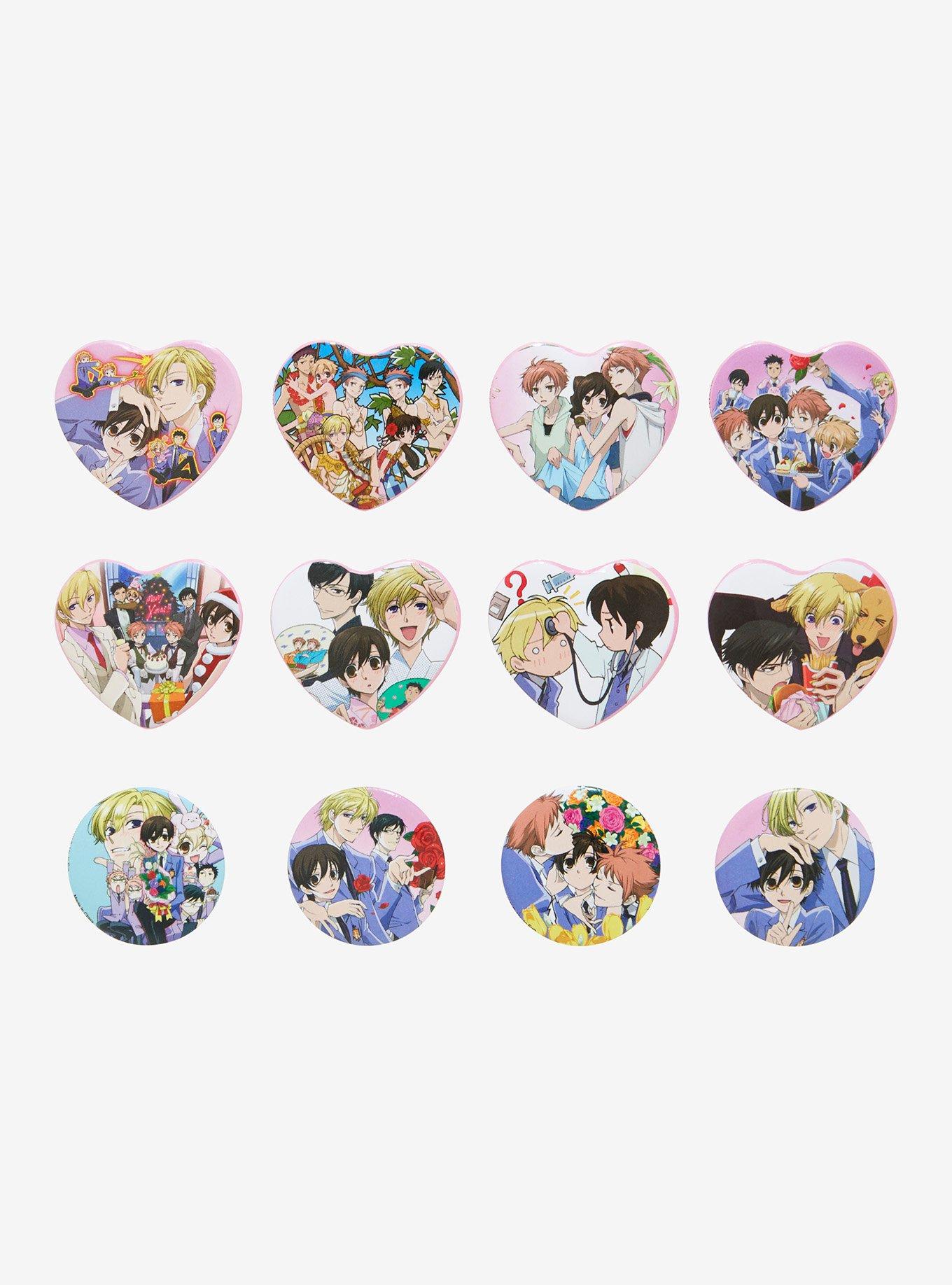 Ouran High School Host Club Blind Bag Mini Button Set, , hi-res