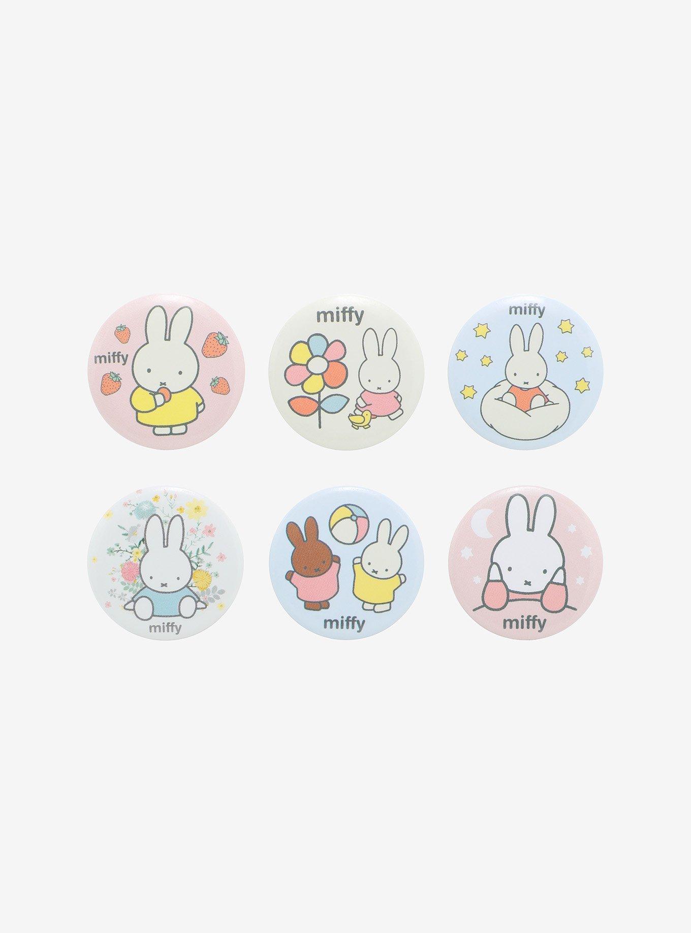 Miffy Pastel Blind Bag Mini Buttons, , hi-res