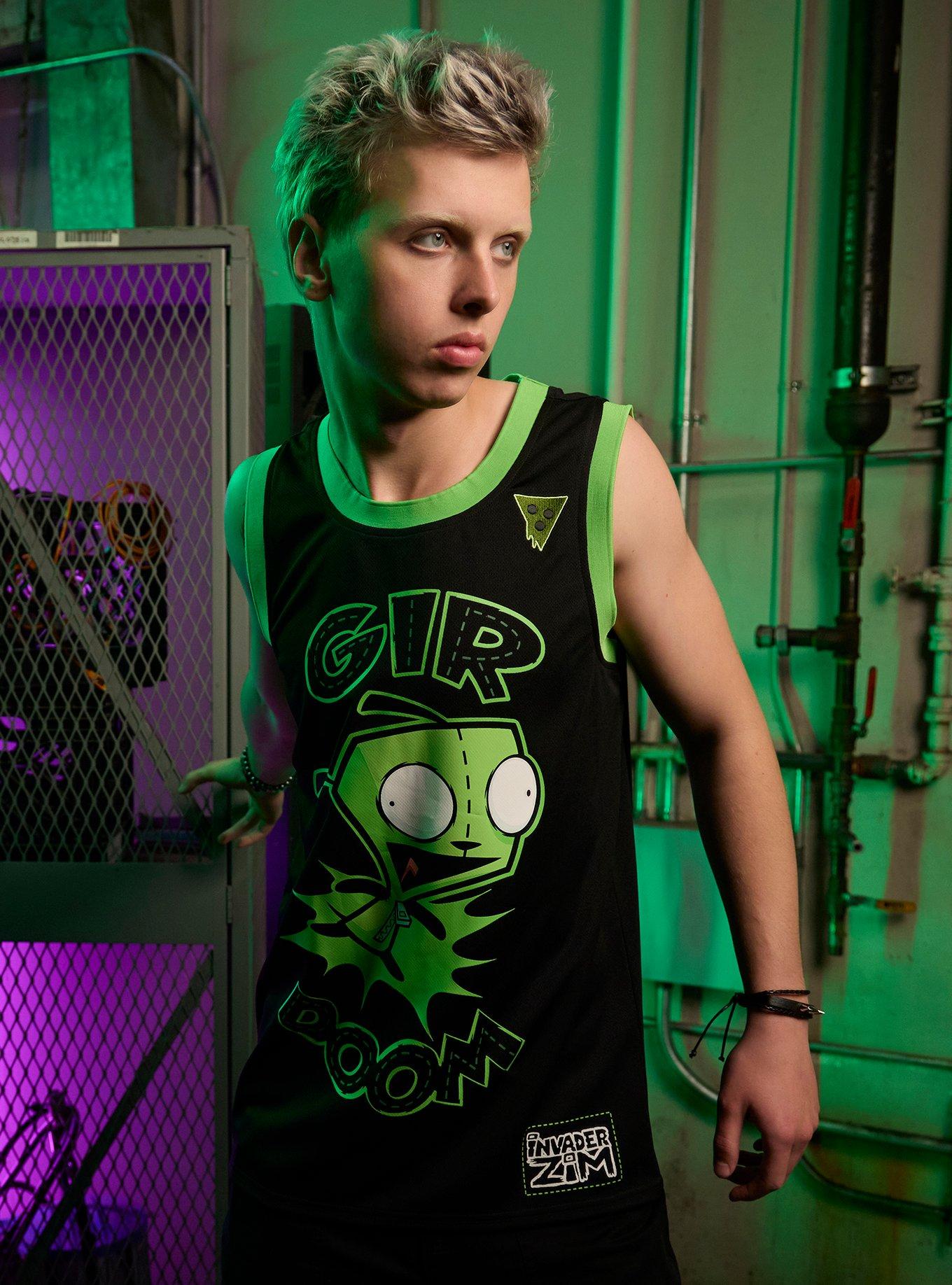 Invader Zim GIR Doom Basketball Jersey, , hi-res