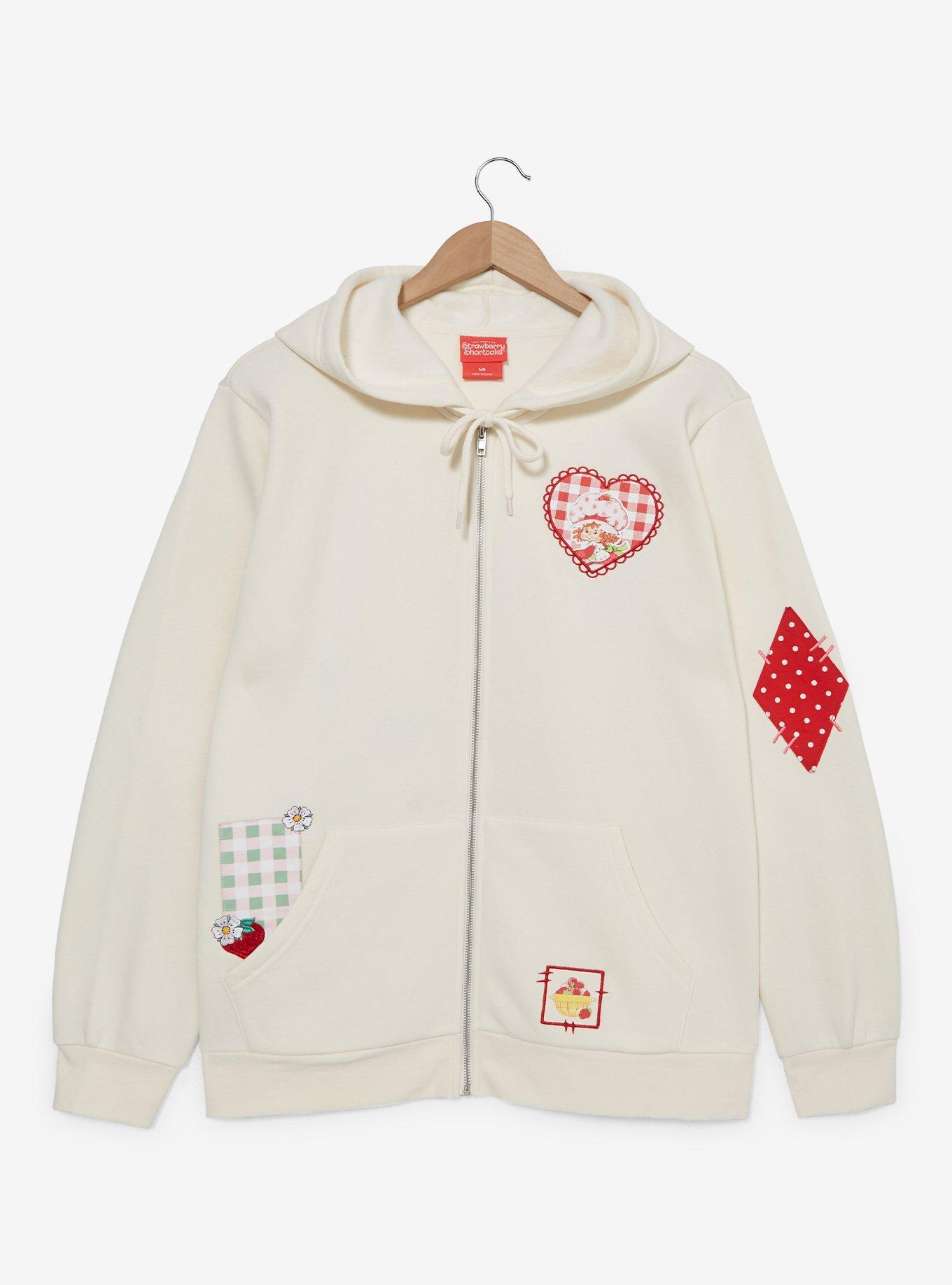 Strawberry Shortcake Patchwork Zip Hoodie — BoxLunch