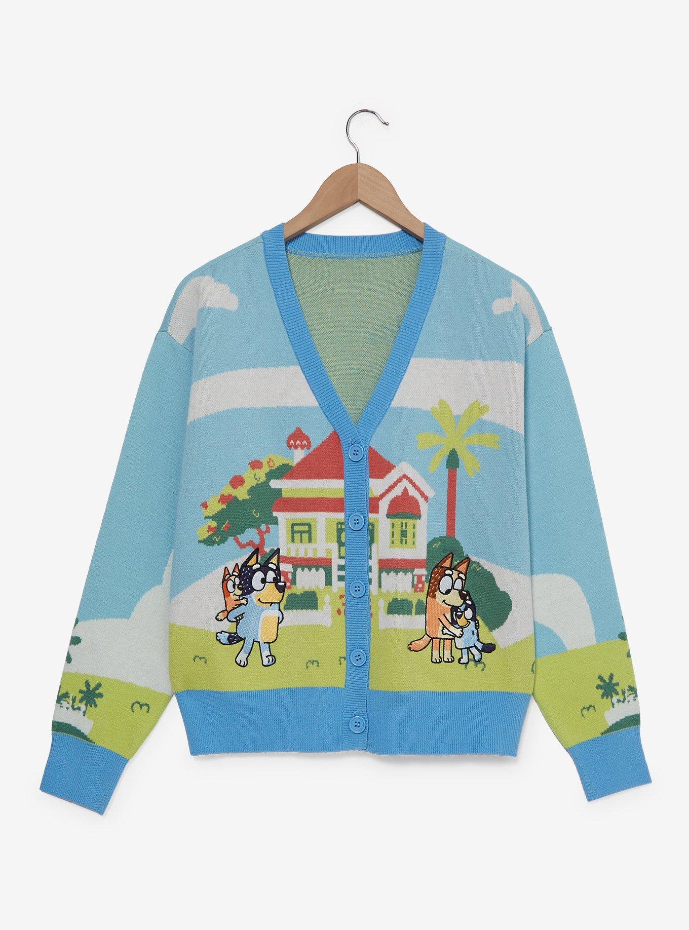 Bluey Heeler House Women's Cardigan - BoxLunch Exclusive, , hi-res