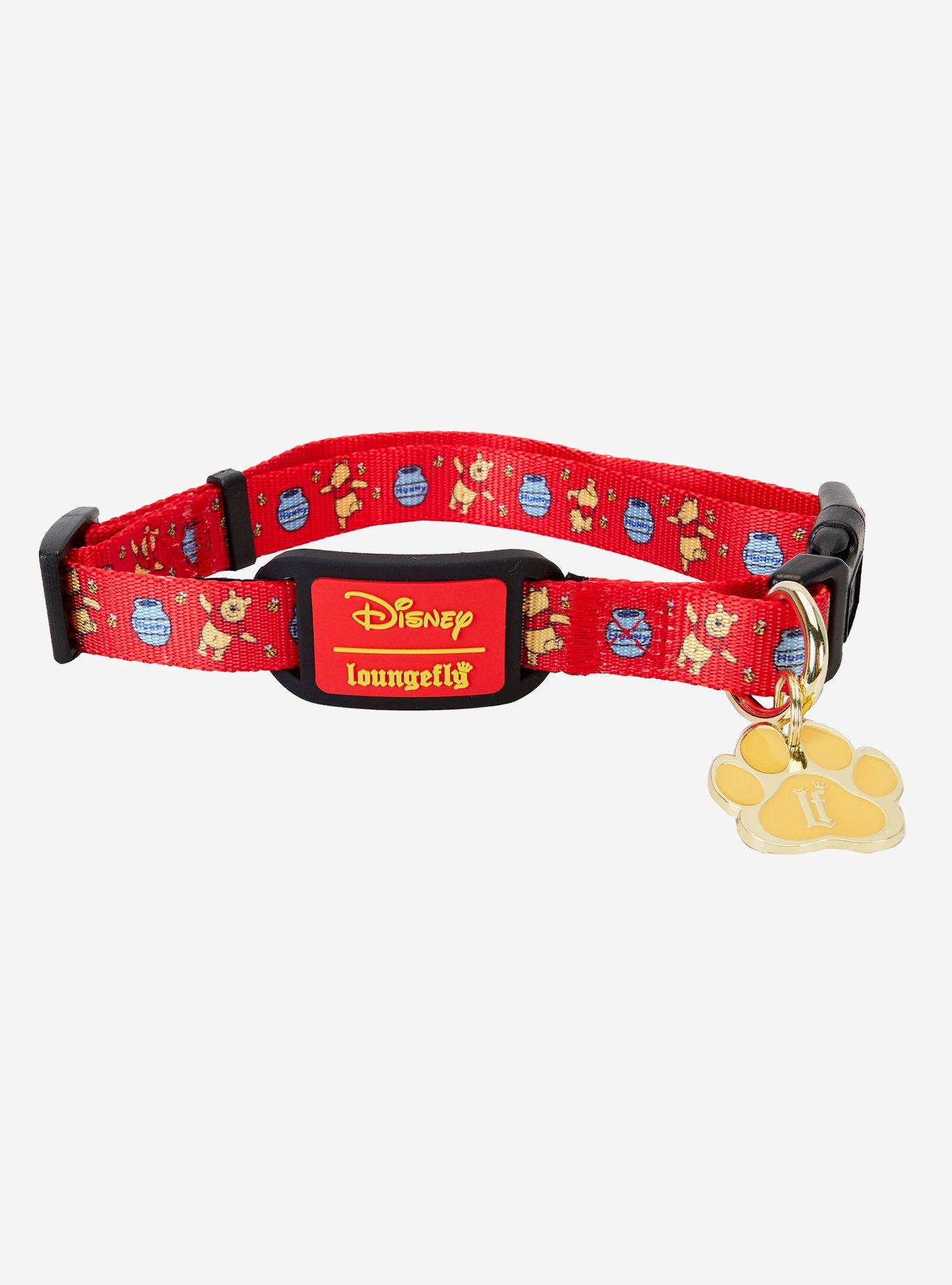 Loungefly Disney Winnie the Pooh Red Medium Pet Collar, , hi-res