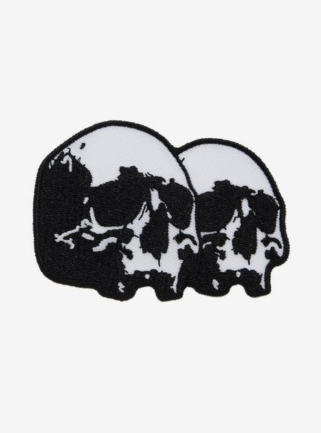 Double Skull Patch By Ghost Supply | Hot Topic