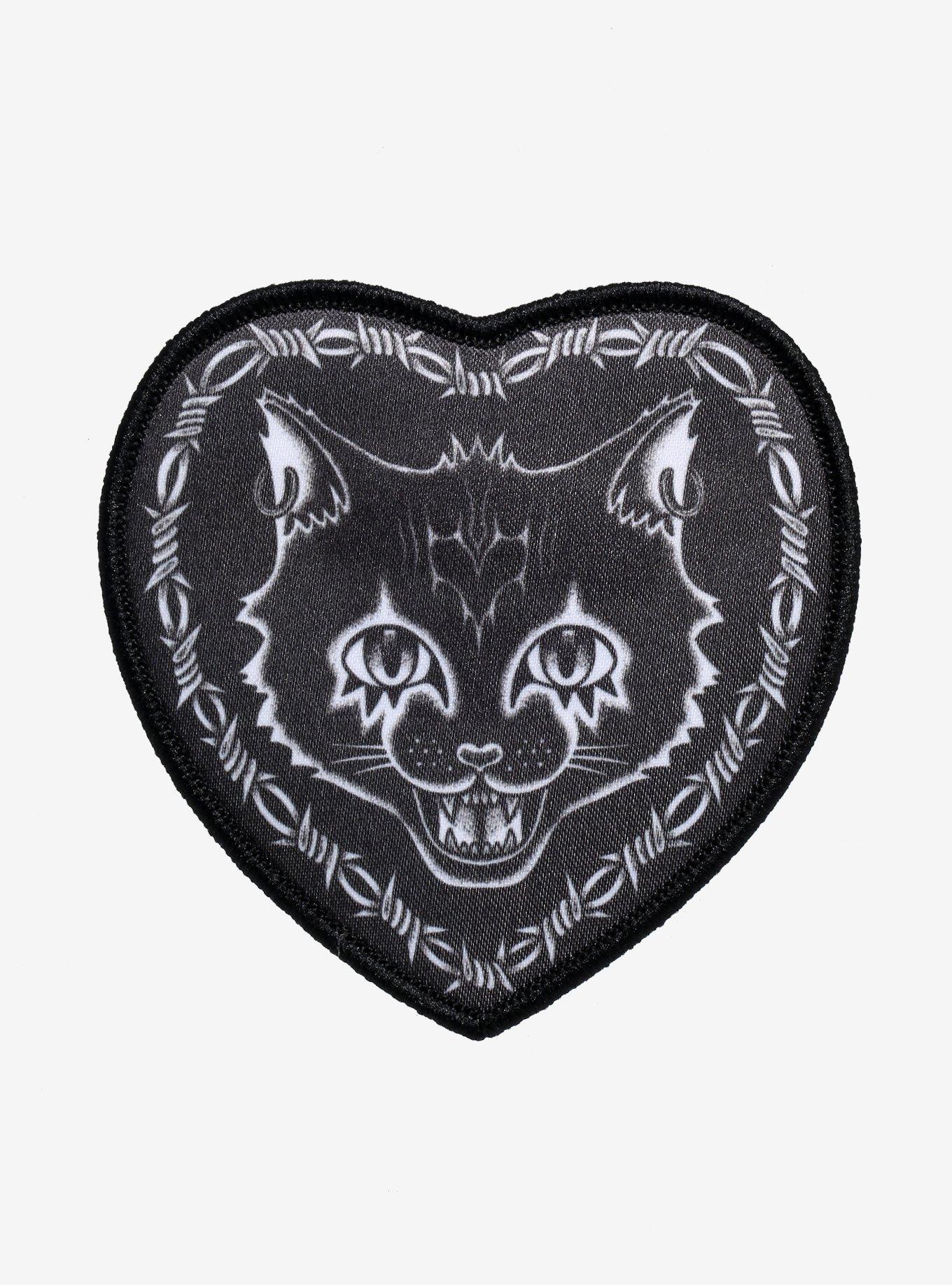 Heart Cat Patch By Ren-O-Graphics, , hi-res