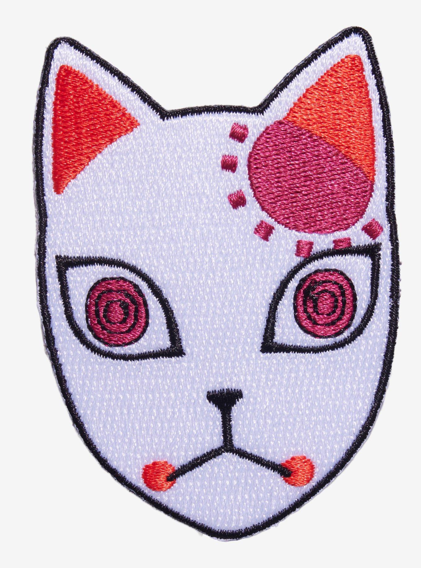 Demon Slayer: Kimetsu No Yaiba Tanjiro Fox Mask Patch, , hi-res