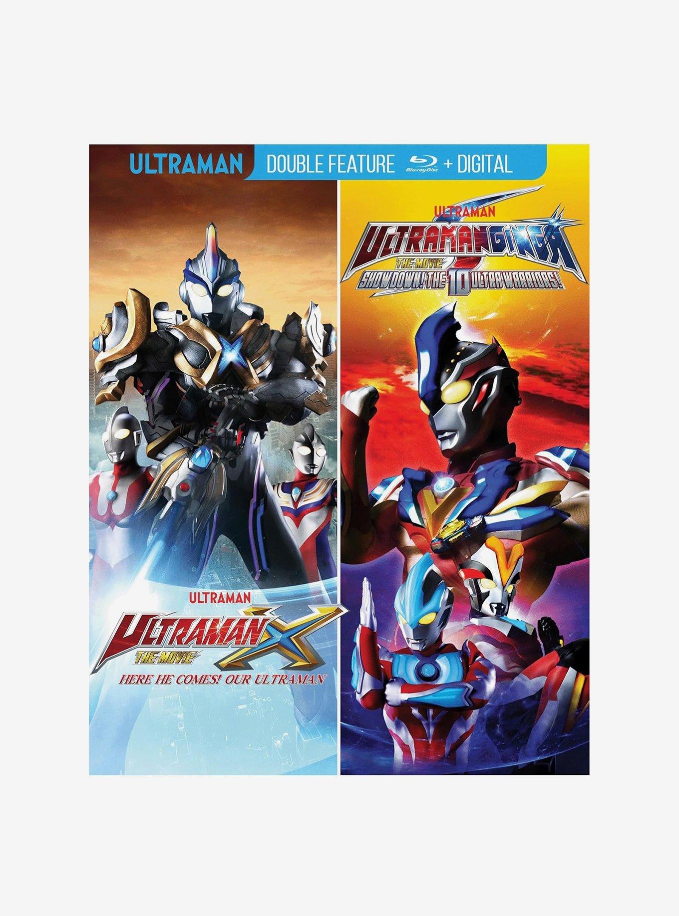 Ultraman X And Ginga S Movie Double Feature Blu-Ray