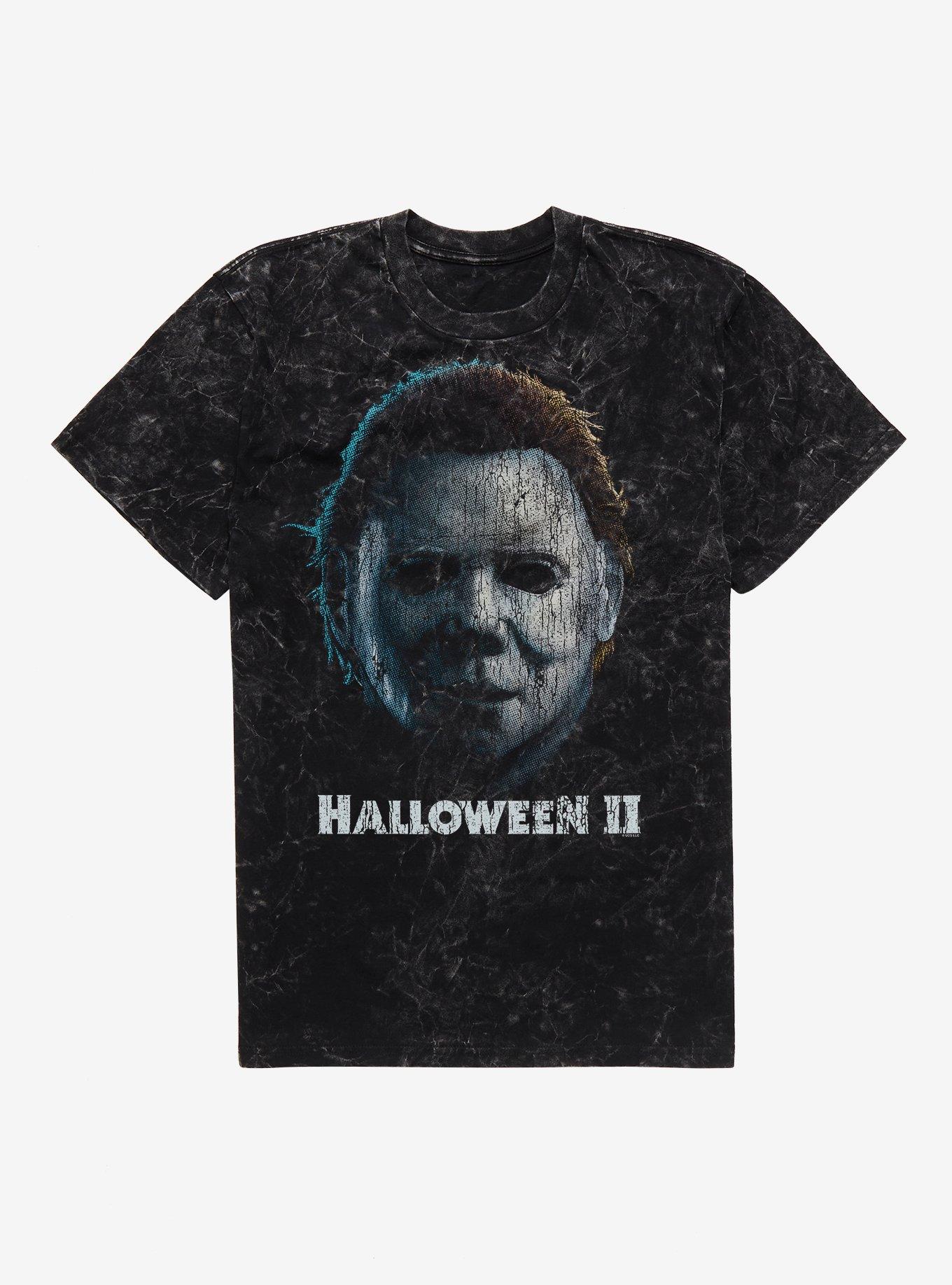 Halloween II Michael Myers Face Mask Mineral Wash T-Shirt, , hi-res