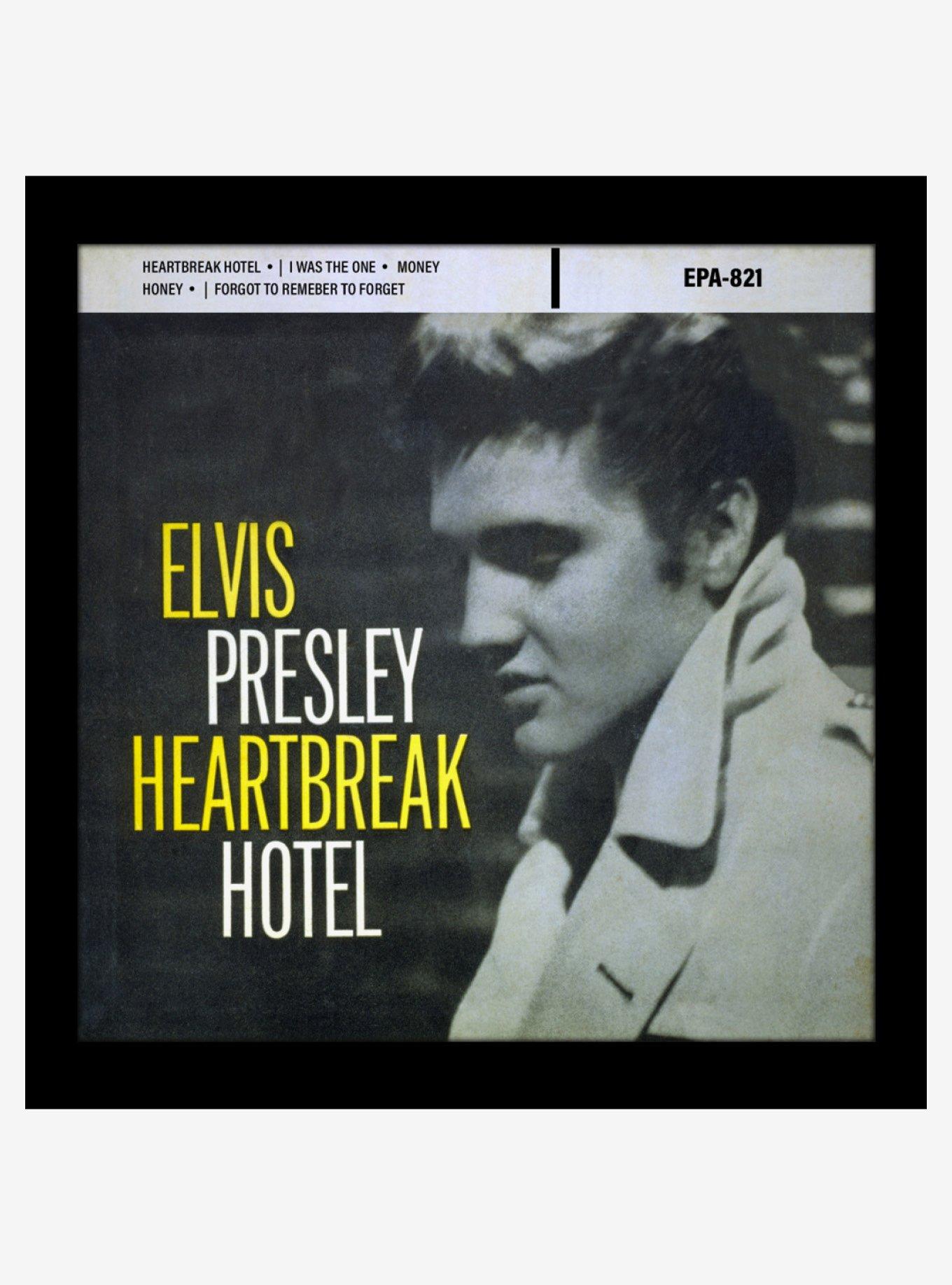Elvis Presley Heartbreak Hotel Plexi Framed Poster | Hot Topic