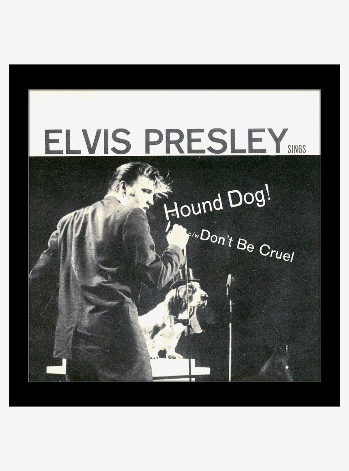 Elvis Presley Hound Dog Plexi Framed Poster, , hi-res