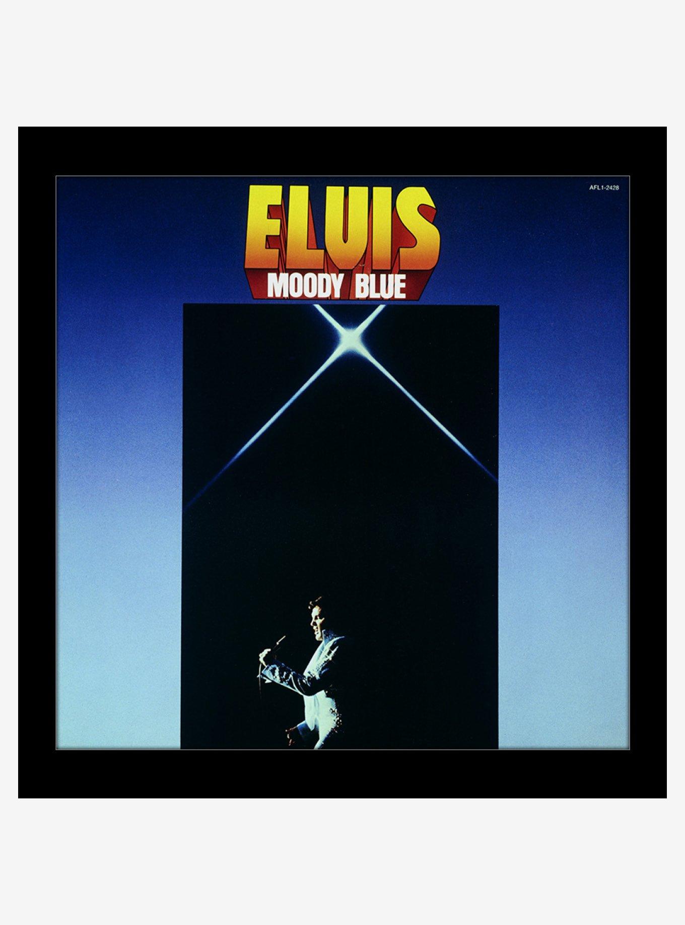 Elvis Presley Moody Blue Plexi Framed Poster, , hi-res
