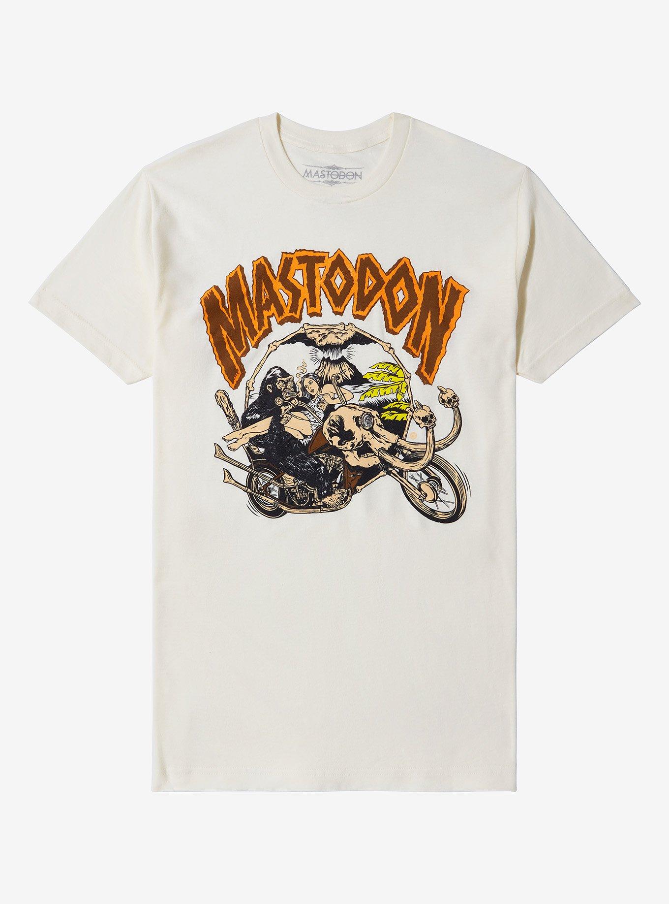 Mastodon Gorilla Motorcycle Rider T-Shirt, , hi-res