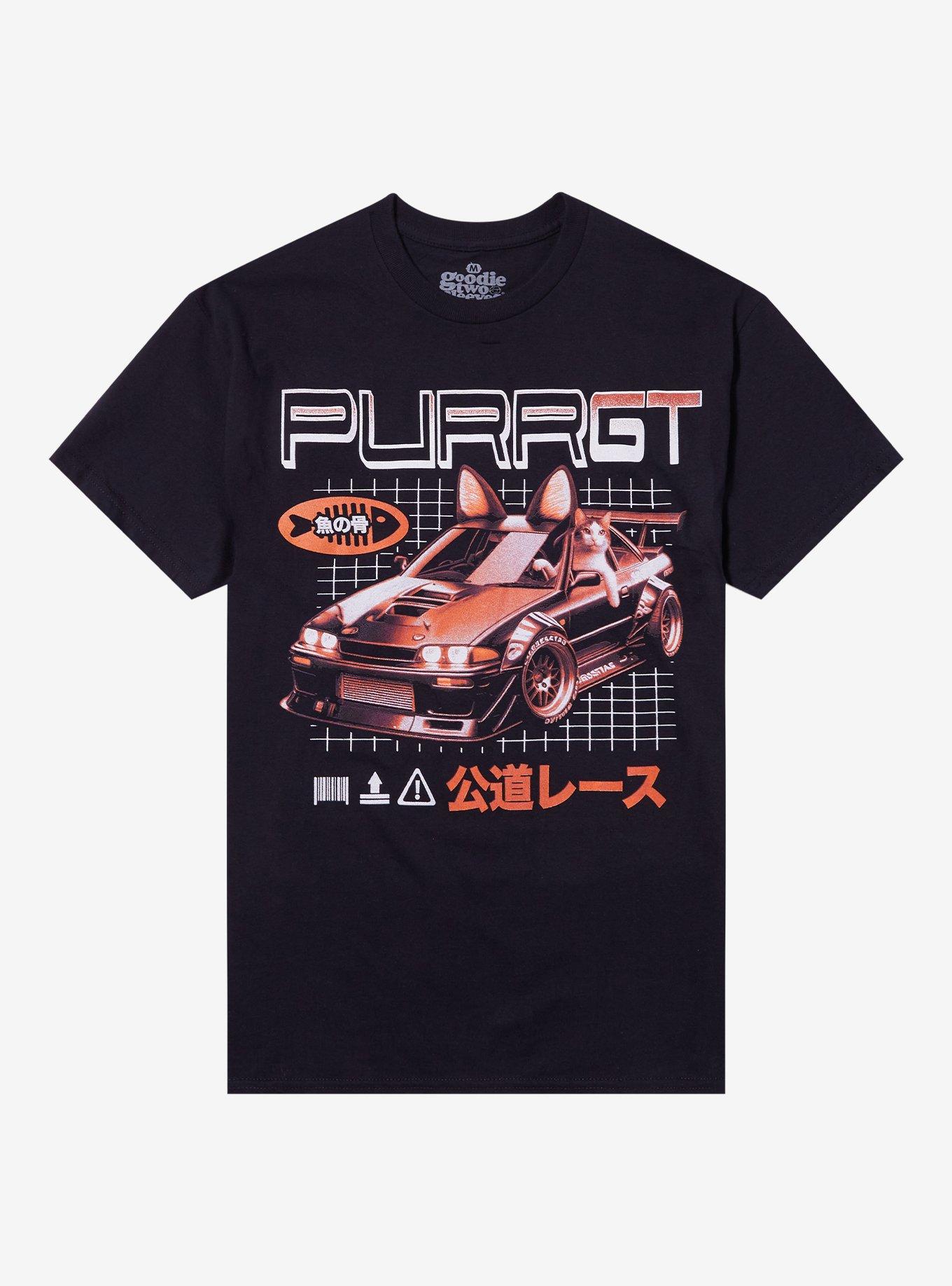 Purr GT Car T-Shirt By Goodie Two Sleeves, , hi-res