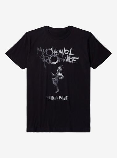 Oversized T-Shirt My Chemical Romance T Shirt Black Parade Band